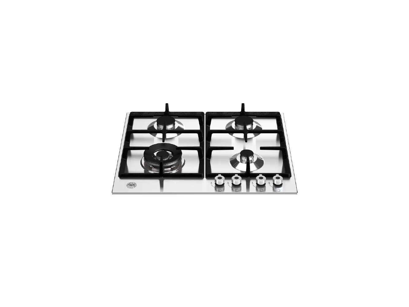 Bertazzoni 24" Front Control Gas Cooktop 4 Burners