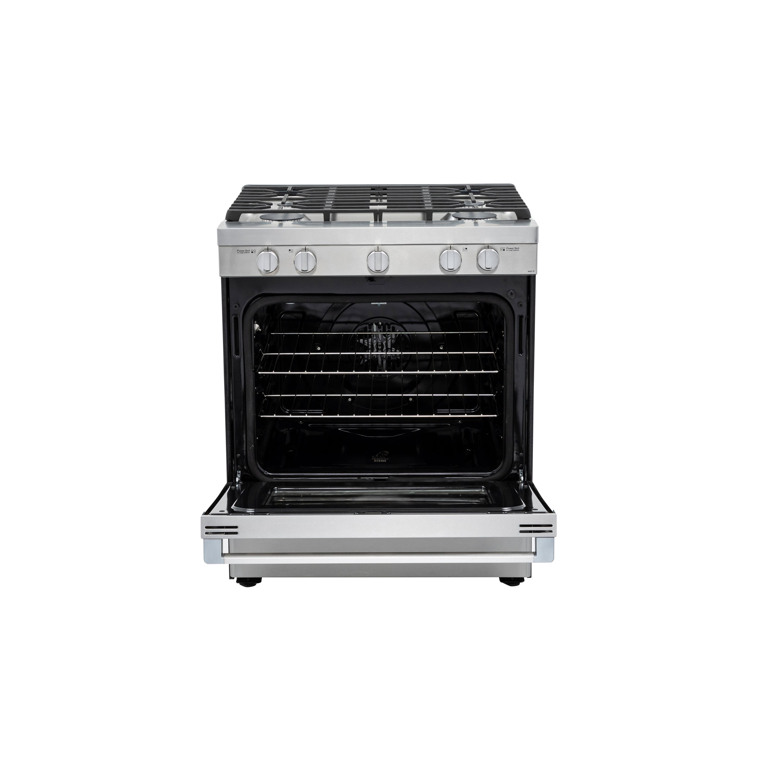 Haier QGSS740RNSS 30" Smart SlideIn Gas Range with Convection