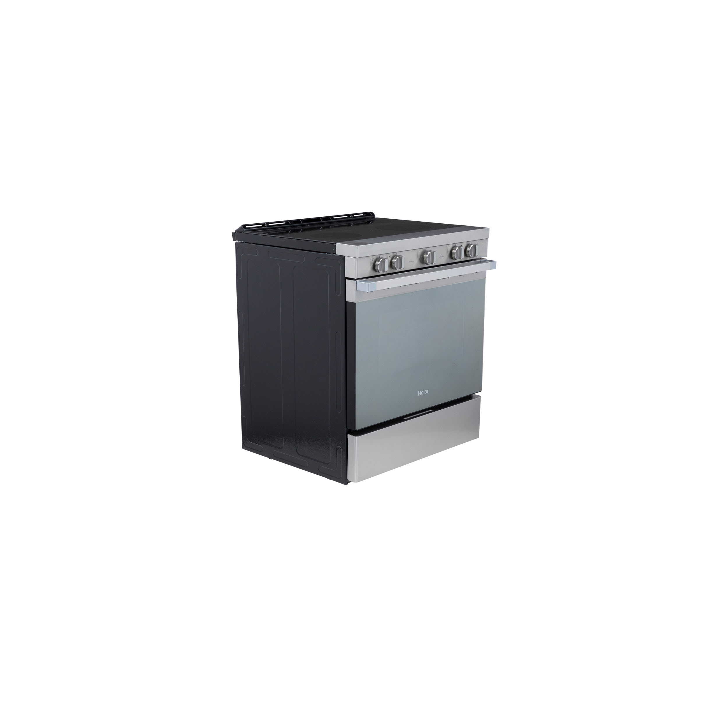 Haier QSS740BNTS 30" Smart SlideIn Electric Range with Convection
