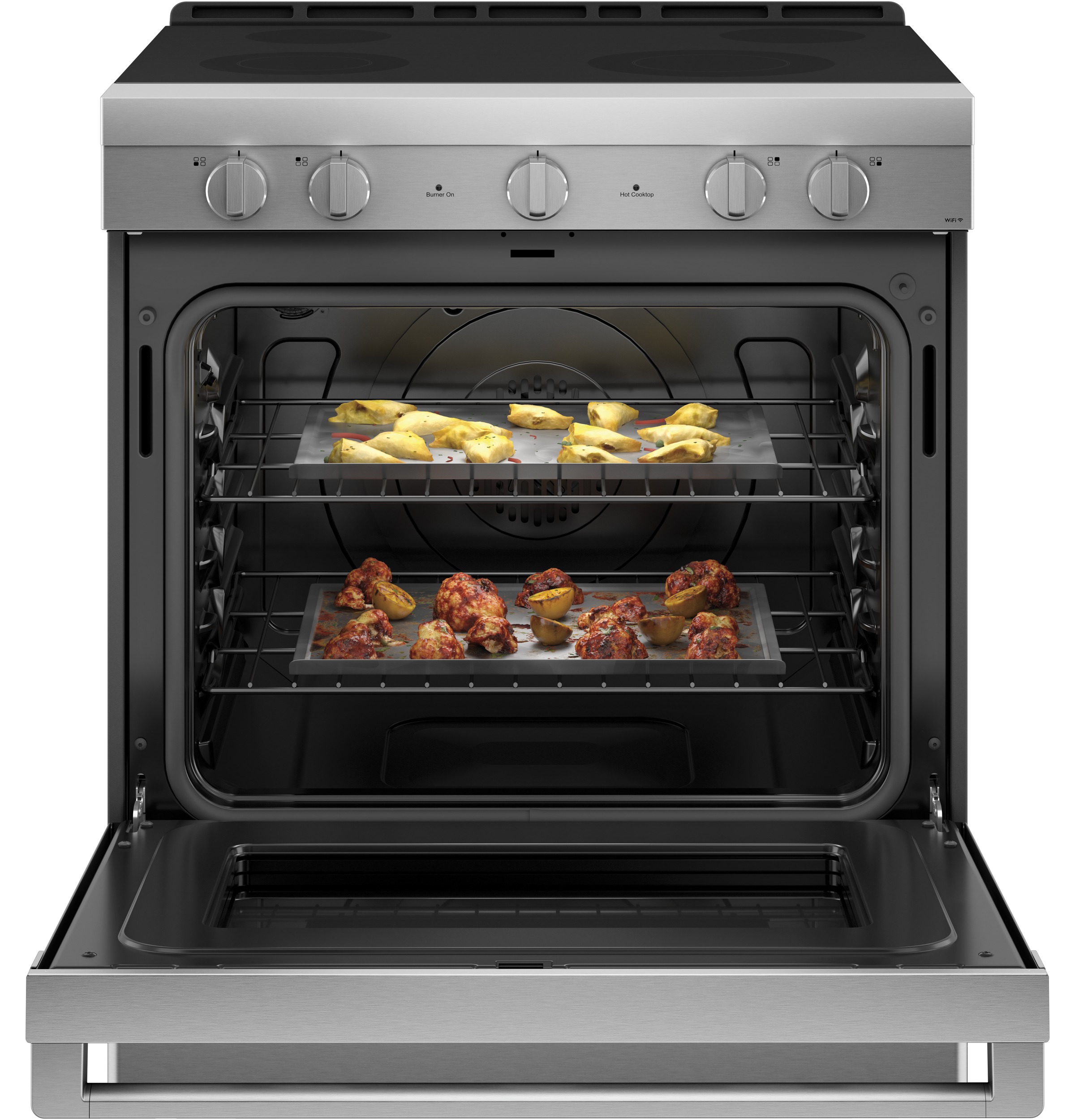 Haier QSS740RNSS 30" Smart SlideIn Electric Range with Convection