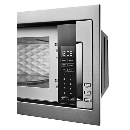 KitchenAid KMBT5011KSS 1000 Watt BuiltIn Low Profile Microwave
