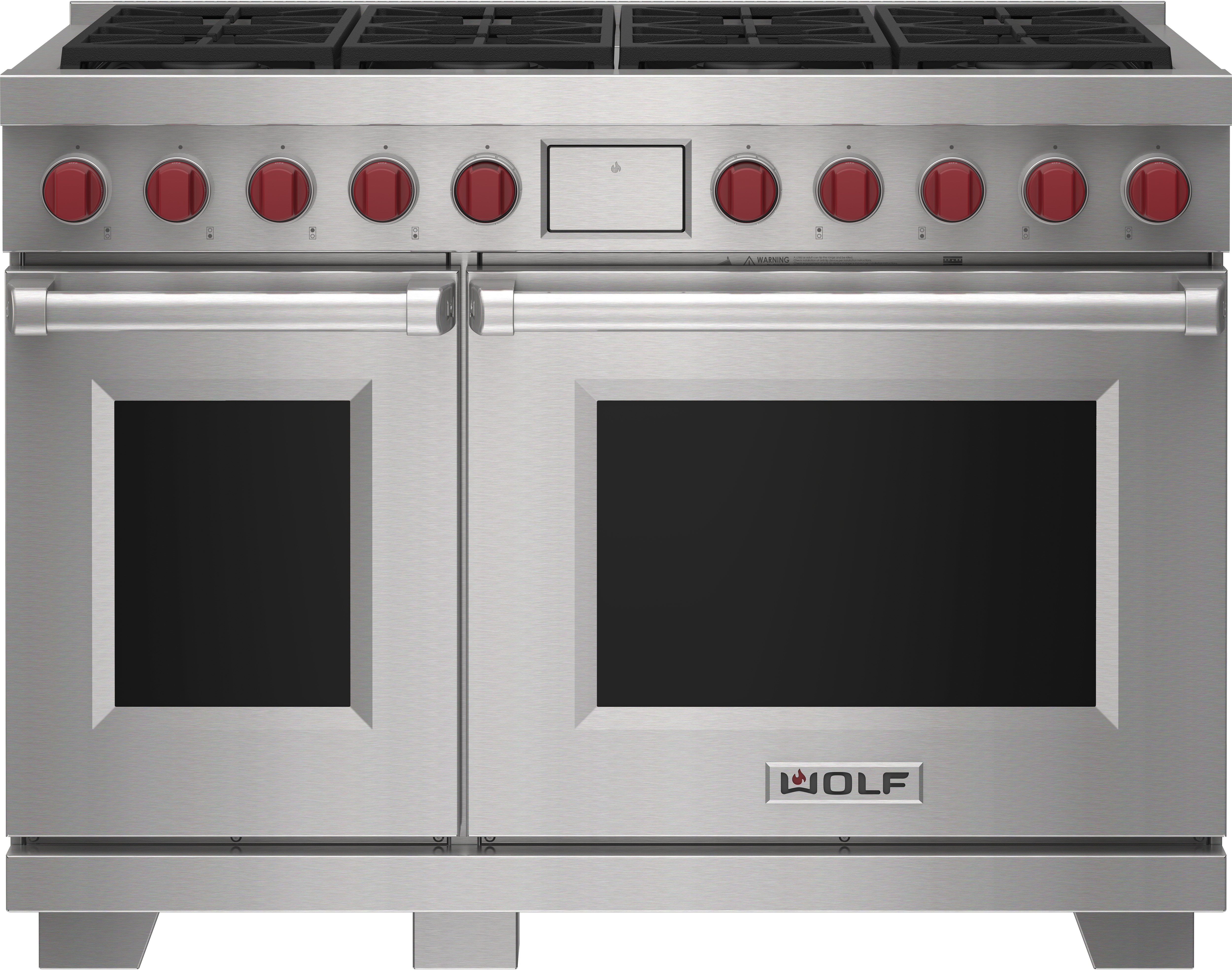 Wolf 48" Dual Fuel Range - 8 Burners