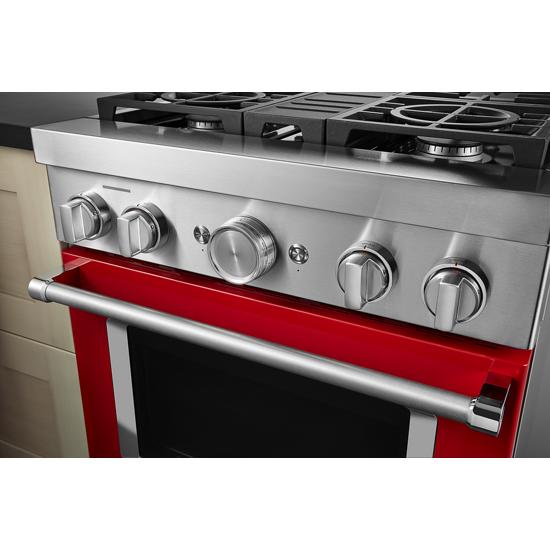 Model: KFGC500JPA | KitchenAid KitchenAid® 30'' Smart Commercial-Style Gas Range with 4 Burners