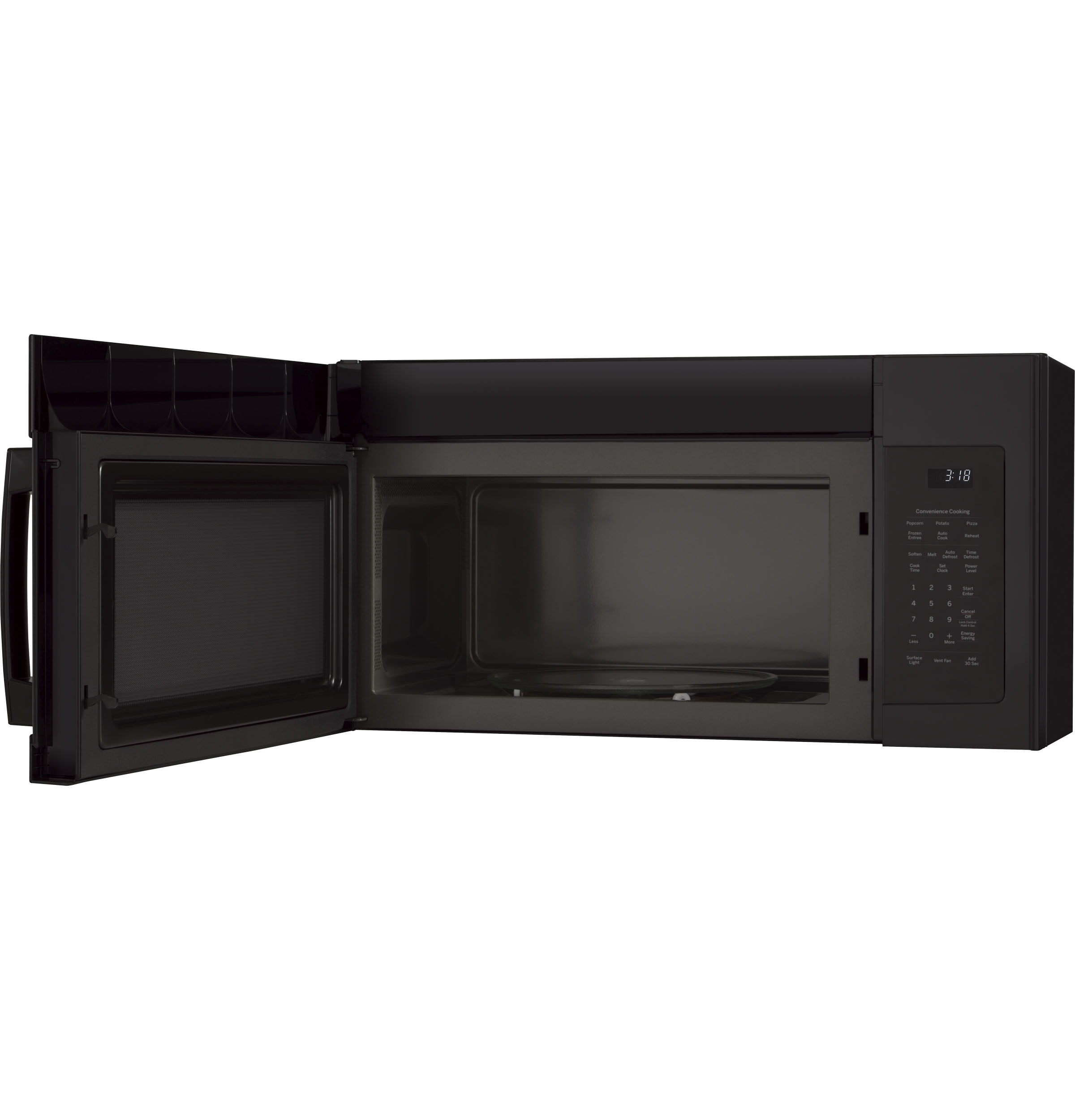 GE JNM3184DPBB GE® 1.8 Cu. Ft. OvertheRange Microwave Oven with