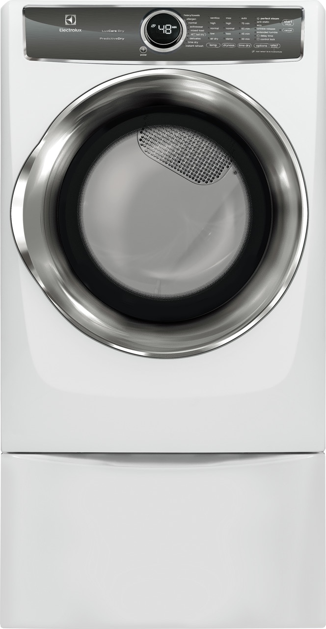 Front Load Perfect Steam™ Electric Dryer with Predictive Dry™ and Instant  Refresh – 8.0 Cu. Ft., Dryers