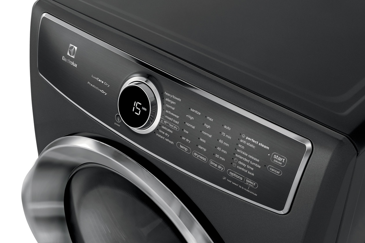Model: EFMG627UTT | Electrolux Front Load Perfect Steam™ Gas Dryer with PredictiveDry™ and Instant Refresh - 8.0. Cu. Ft.