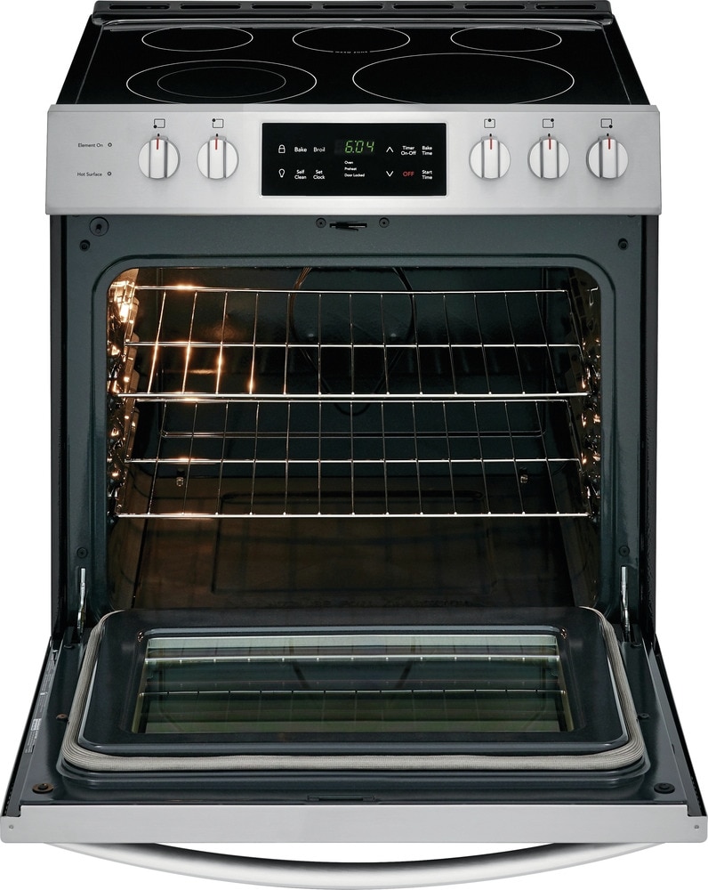 Model: FFEH3054UB | Frigidaire 30" Front Control Freestanding Electric Range