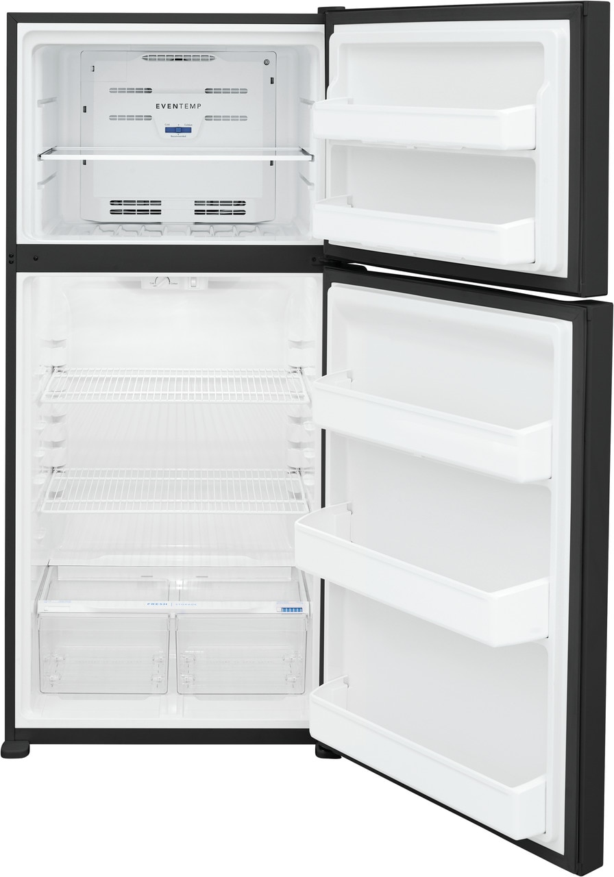 Model: FFHT1814VB | Frigidaire 18.3 Cu. Ft. Top Freezer Refrigerator
