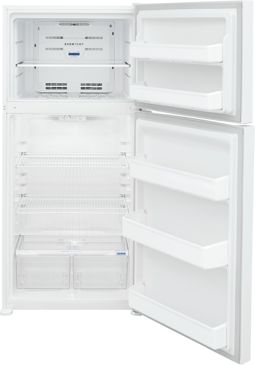 Model: FFHT1814VW | Frigidaire 18.3 Cu. Ft. Top Freezer Refrigerator