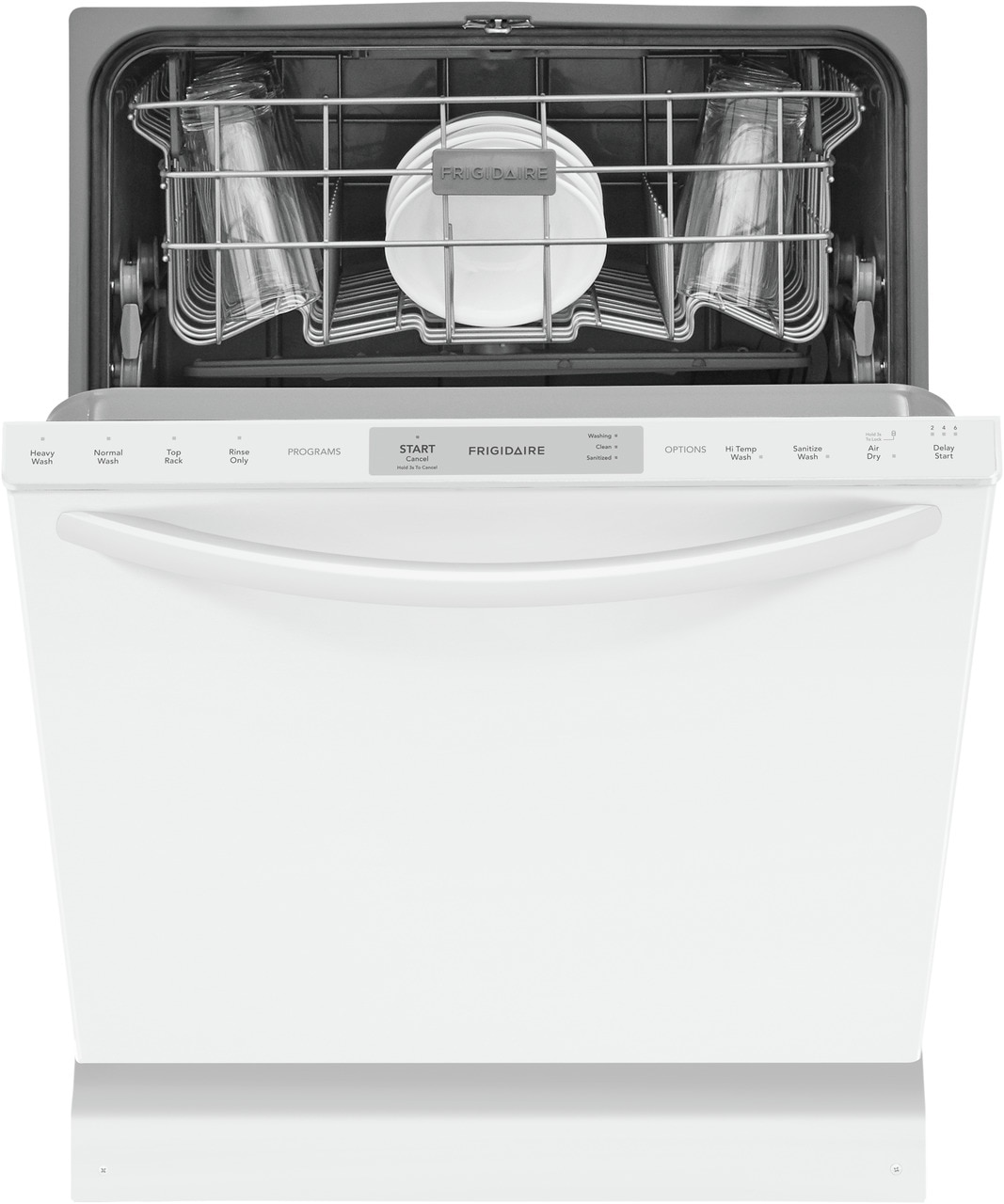 Model: FFID2426TW | Frigidaire 24" Built-In Dishwasher