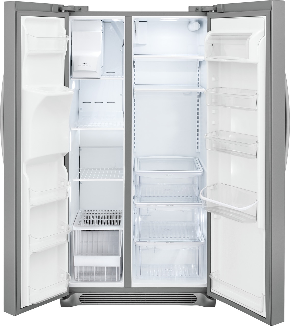 Model: FFSC2323TS | Frigidaire 22.0 Cu. Ft. Counter-Depth Side-by-Side Refrigerator