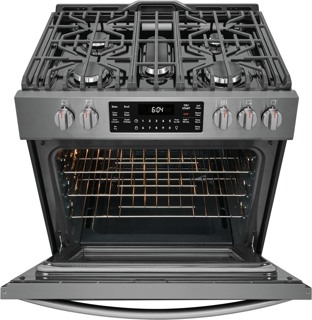 Frigidaire Gallery FGGH3047VD 30" Front Control Gas Range with Air