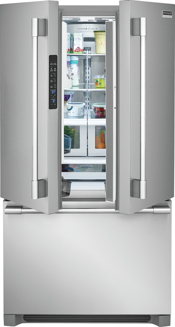 Model: FPBG2278UF | Frigidaire Professional 22.3 Cu. Ft. French Door Counter-Depth Refrigerator