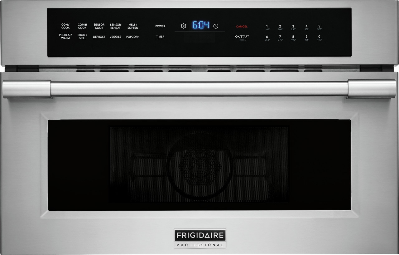 Frigidaire Professional 30" Built-In Convection Microwave Oven with Drop-Down Door