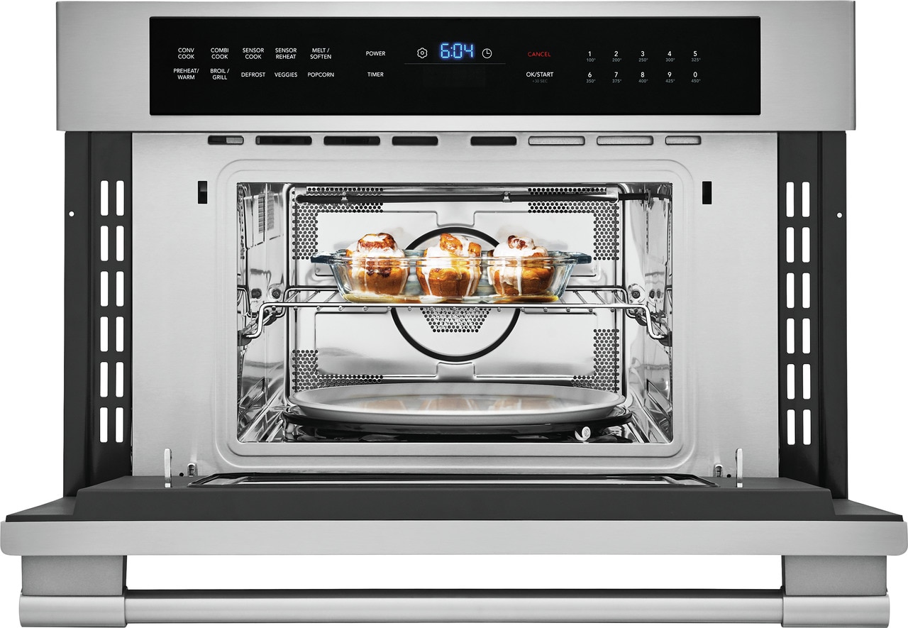 Model: FPMO3077TF | Frigidaire Professional 30" Built-In Convection Microwave Oven with Drop-Down Door