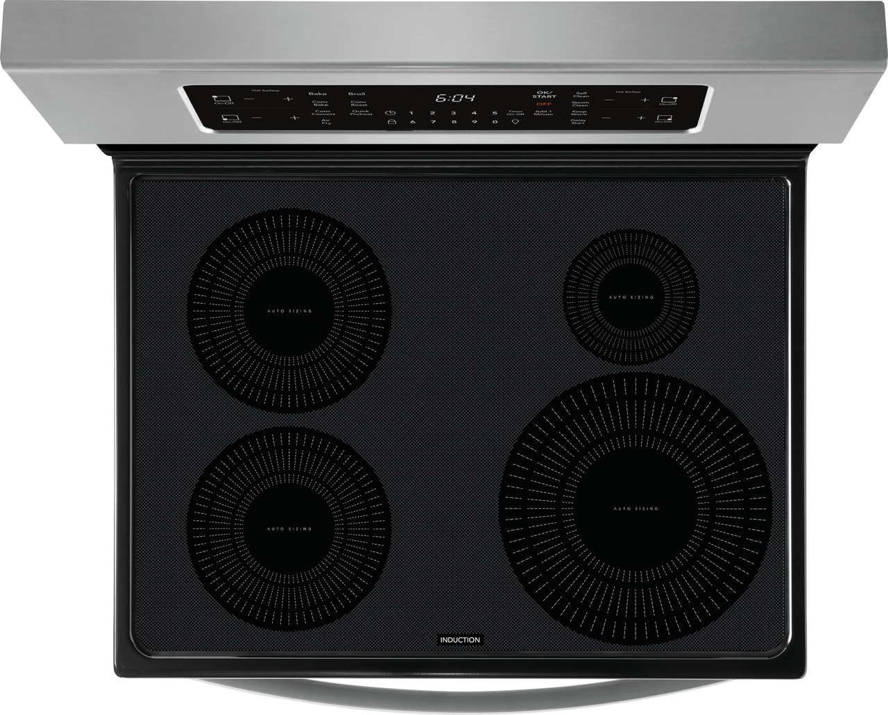 Model: GCRI3058AF | Frigidaire Gallery 30" Freestanding Induction Range with Air Fry