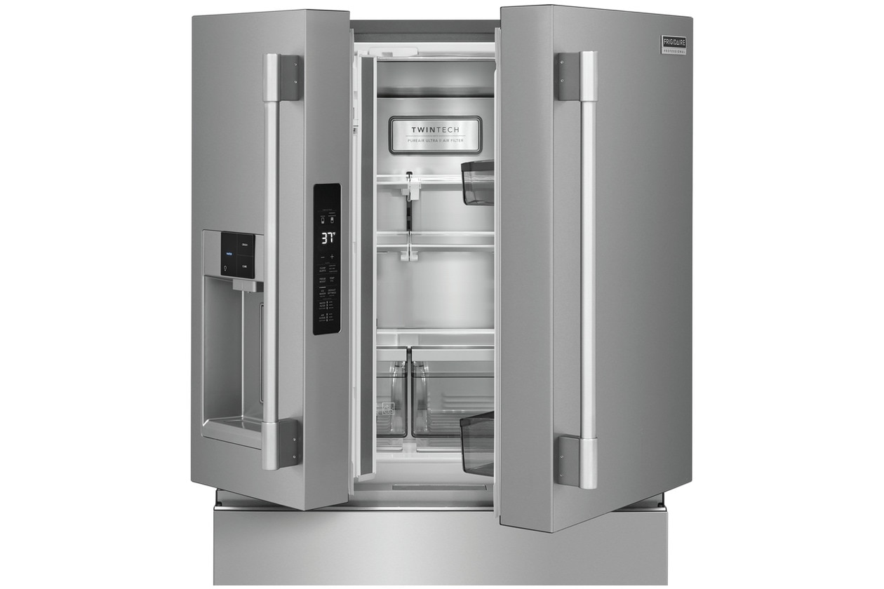 Model: PRMC2285AF | Frigidaire Professional 21 Cu. Ft. Counter-Depth 4-Door French Door Refrigerator