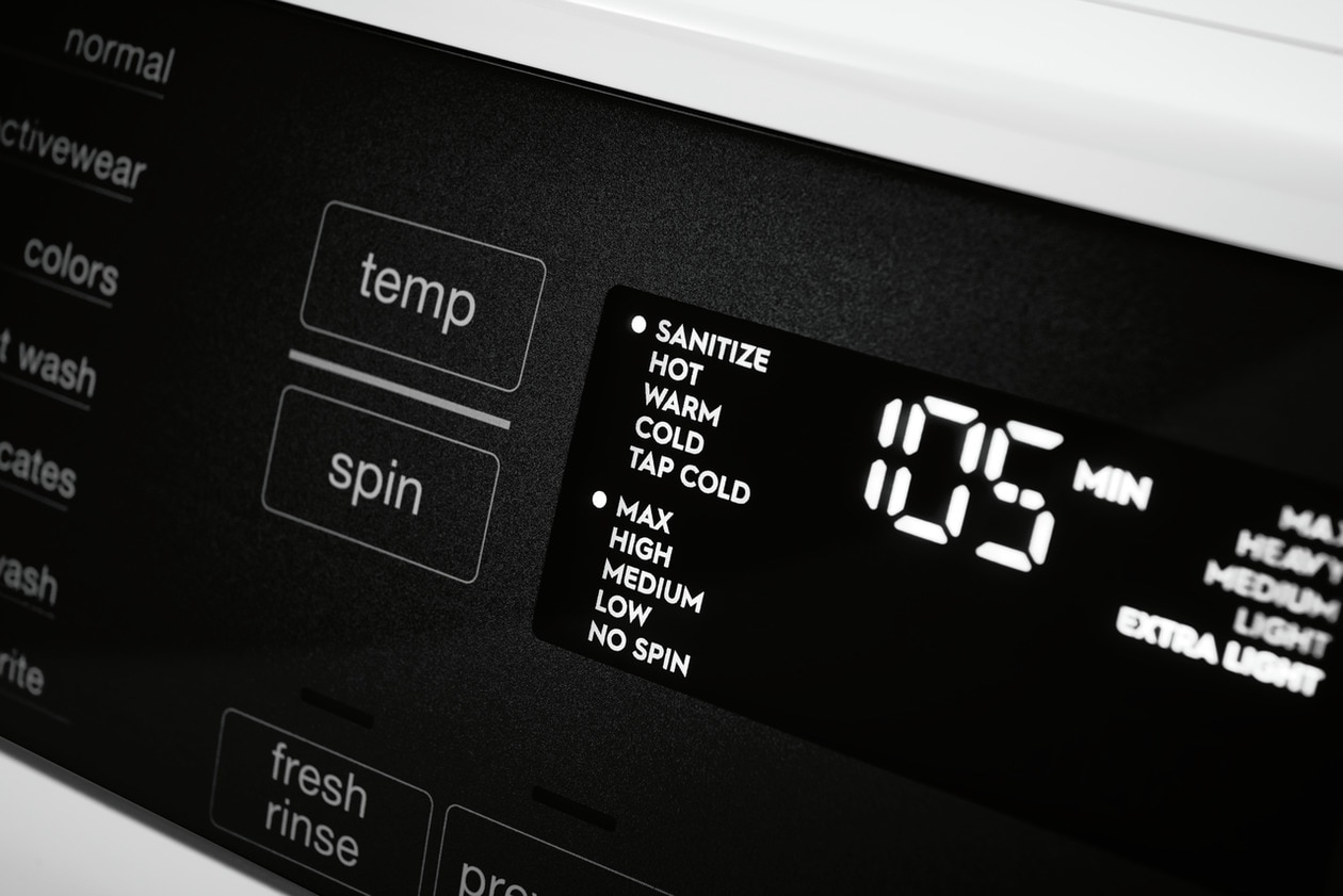 Model: ELFW4222AW | Electrolux 24" Compact Washer with LuxCare Wash System - 2.4 Cu. Ft.