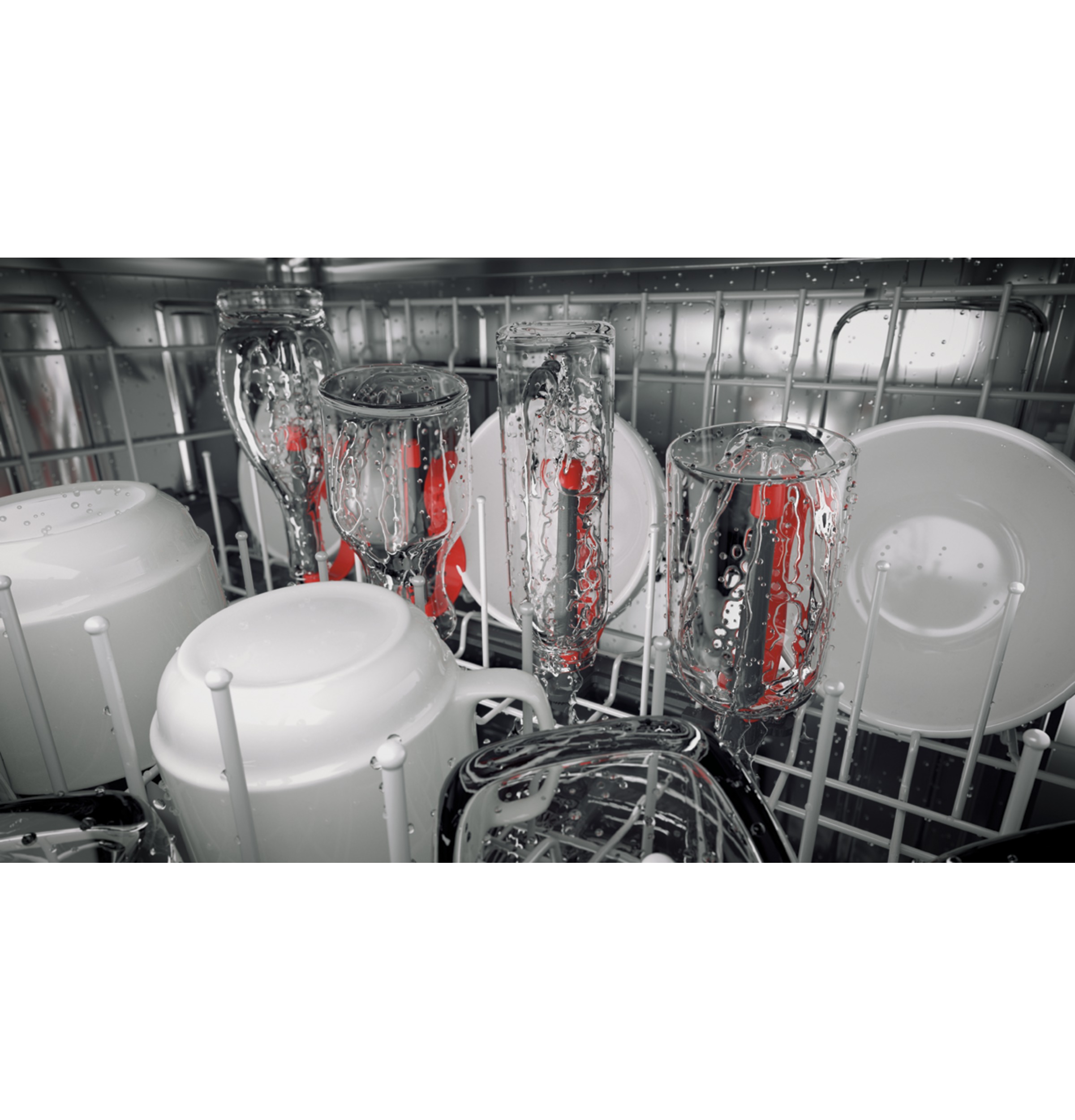 Model: PDT785SBNTS | GE Profile GE Profile™ Top Control with Stainless Steel Interior Dishwasher with Sanitize Cycle & Twin Turbo Dry Boost