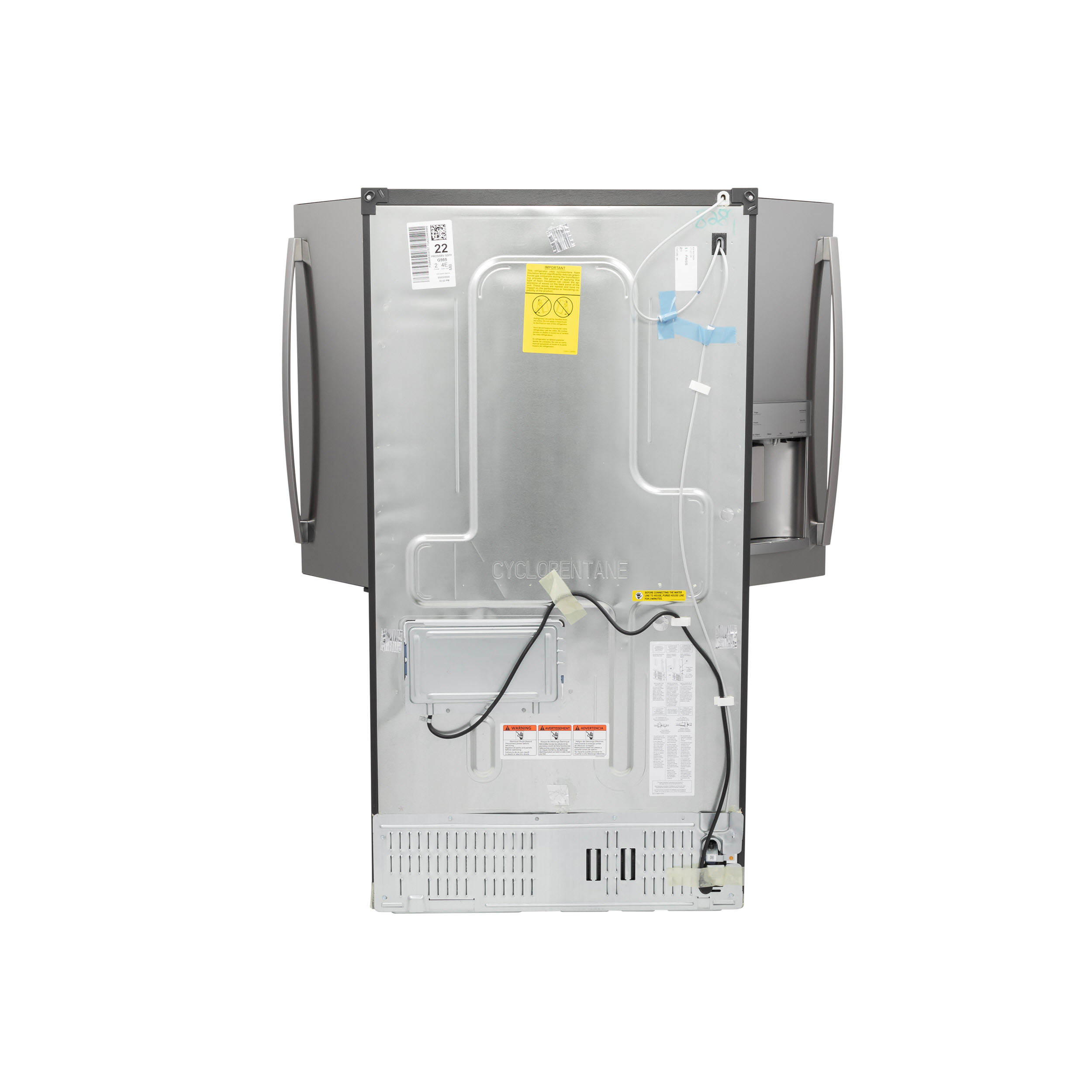 Model: PYE22PYNFS | GE Profile GE Profile™ Series ENERGY STAR® 22.1 Cu. Ft. Smart Counter-Depth Fingerprint Resistant French-Door Refrigerator with Keurig® K-Cup® Brewing System