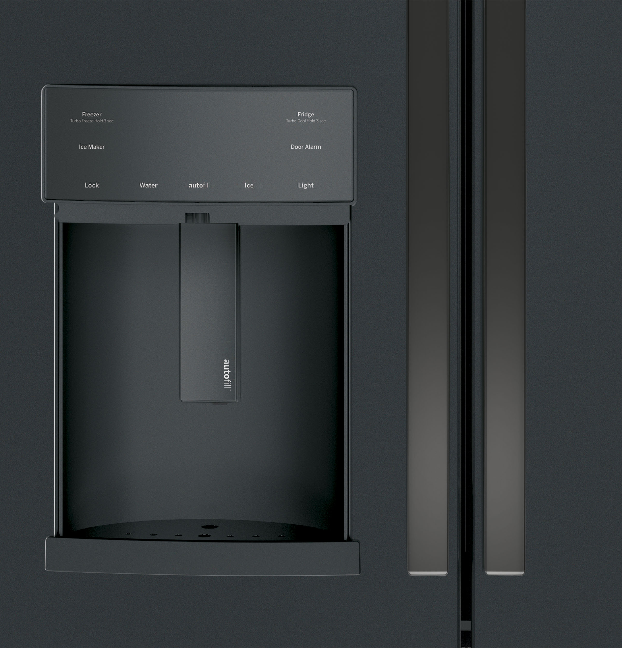Model: PYE22KELDS | GE Profile GE Profile™ Series ENERGY STAR® 22.1 Cu. Ft. Counter-Depth French-Door Refrigerator with Hands-Free AutoFill