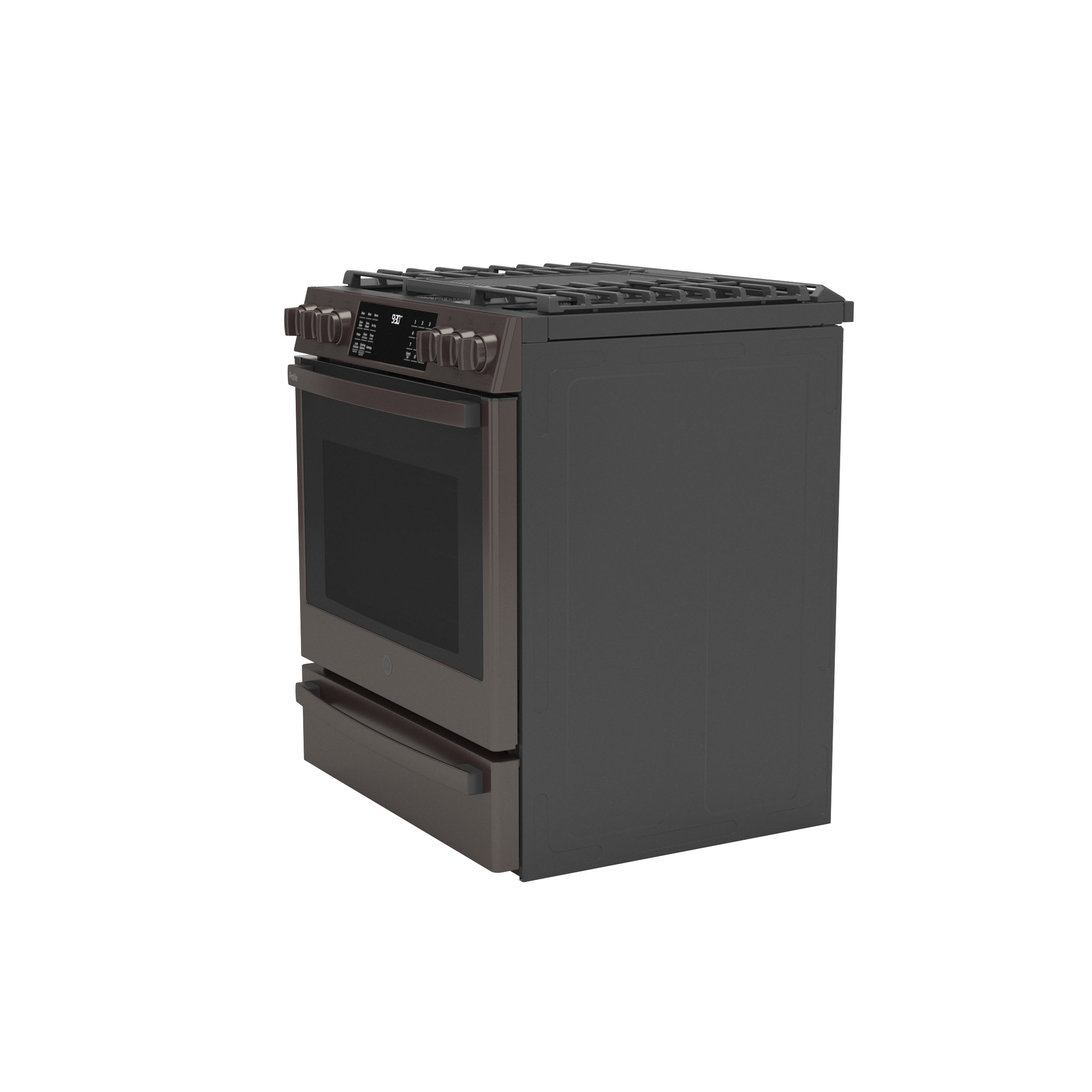 Model: PGS930BPTS | GE Profile GE Profile™ 30" Smart Slide-In Front-Control Gas Range with No Preheat Air Fry