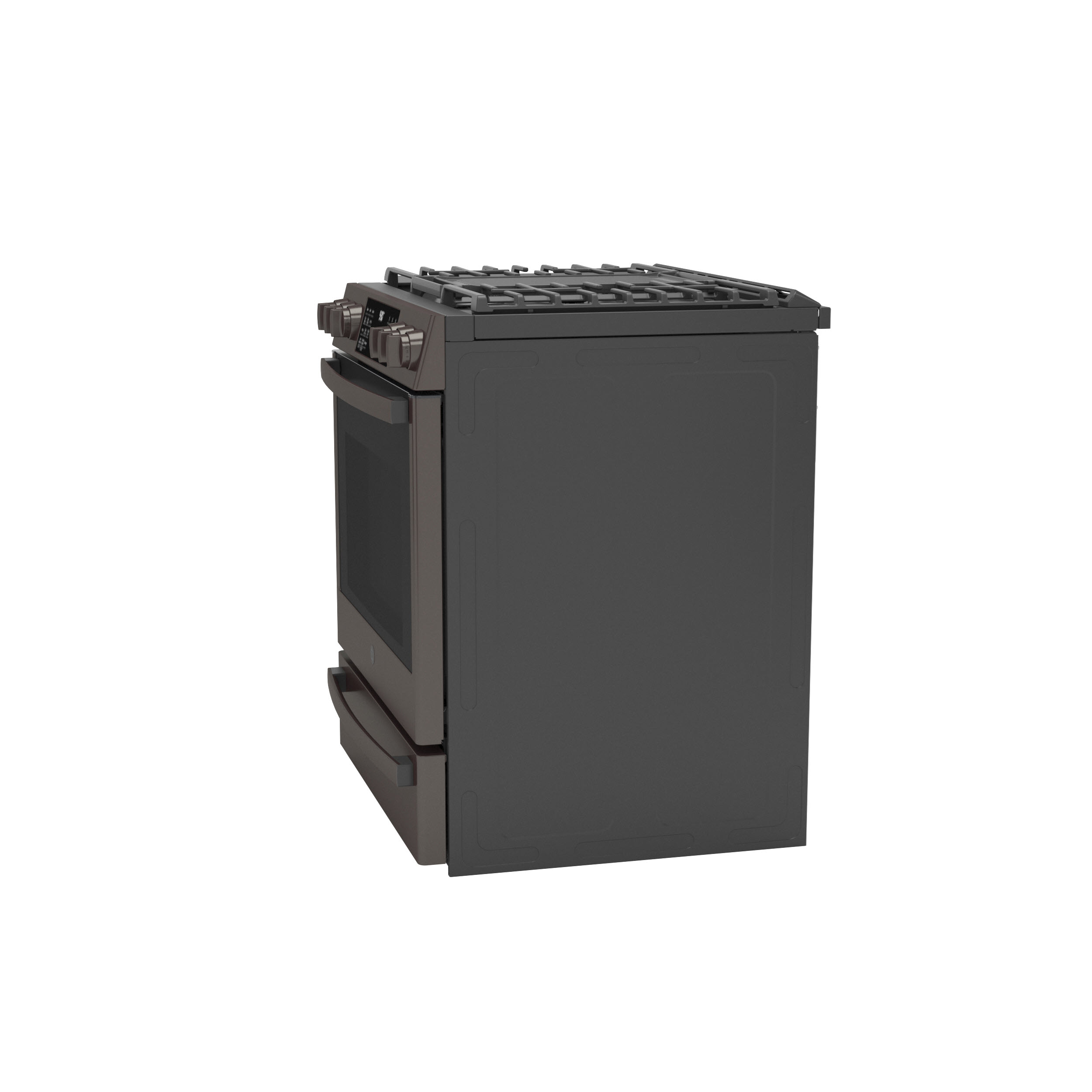 Model: PGS930BPTS | GE Profile GE Profile™ 30" Smart Slide-In Front-Control Gas Range with No Preheat Air Fry