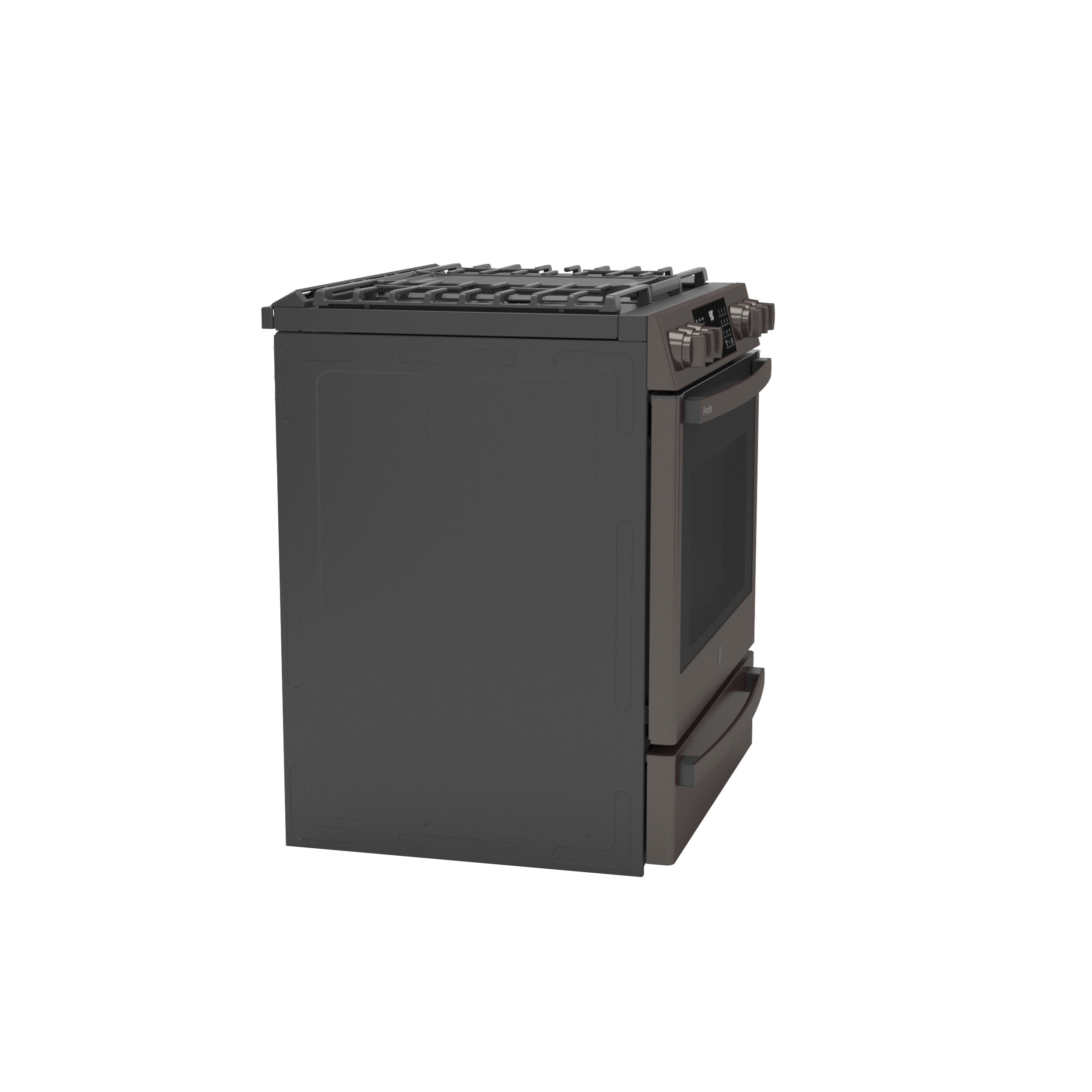 Model: PGS930BPTS | GE Profile GE Profile™ 30" Smart Slide-In Front-Control Gas Range with No Preheat Air Fry