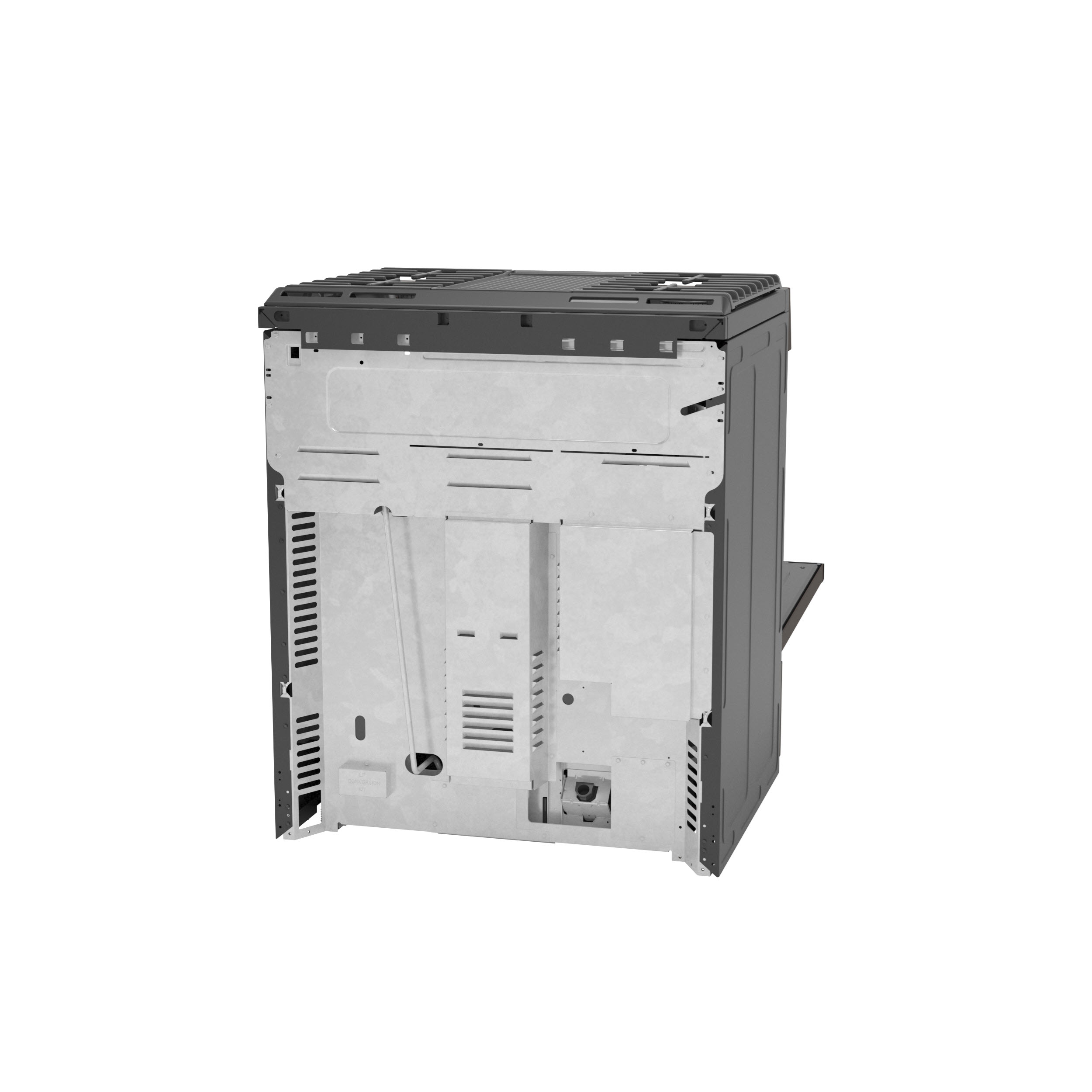 Model: PGS930BPTS | GE Profile GE Profile™ 30" Smart Slide-In Front-Control Gas Range with No Preheat Air Fry