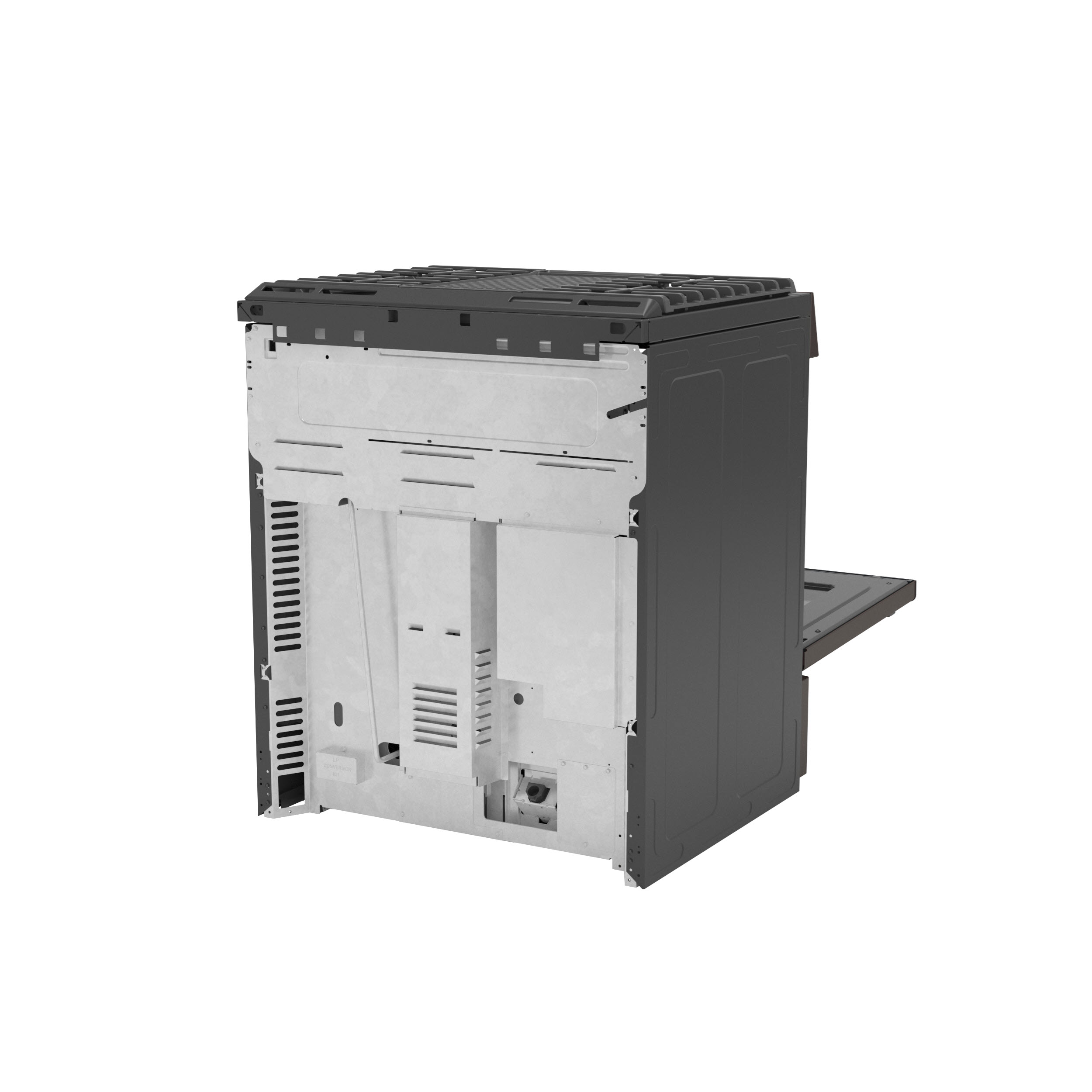 Model: PGS930BPTS | GE Profile GE Profile™ 30" Smart Slide-In Front-Control Gas Range with No Preheat Air Fry