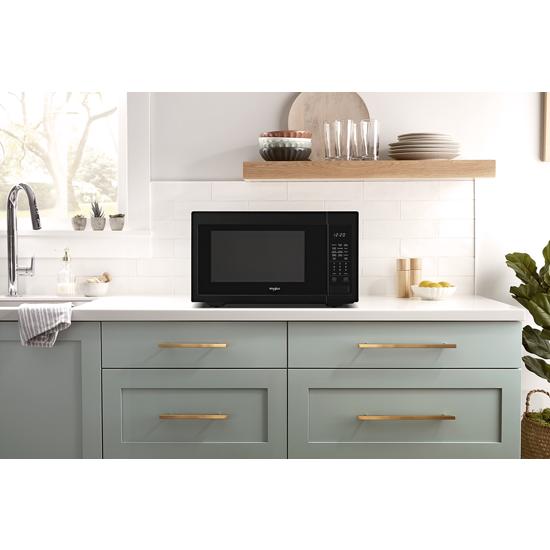 Whirlpool 1.6 cu. ft. Countertop Microwave with 1,200-Watt Cooking Power