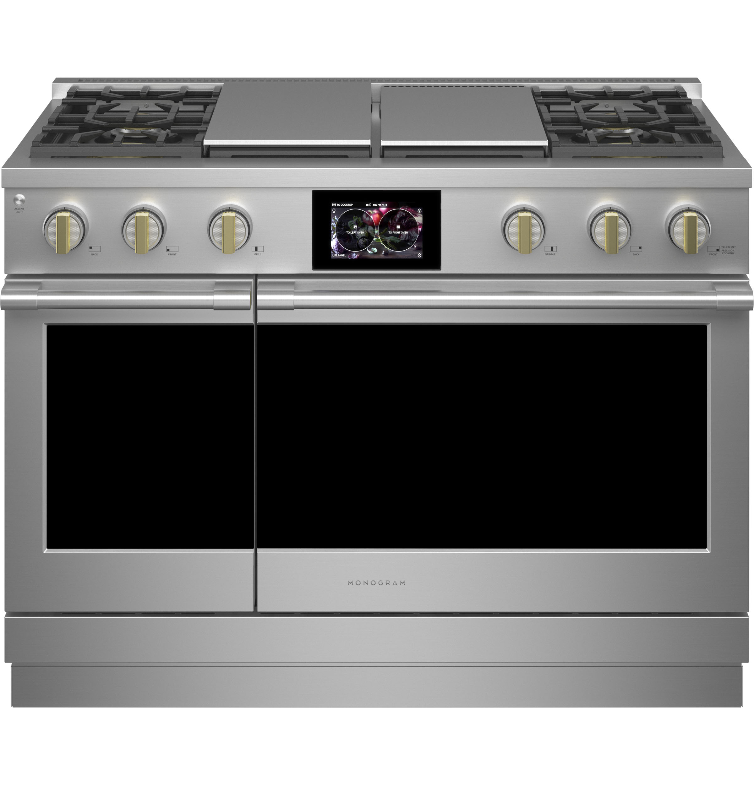 Monogram ZDP486NDTSS Monogram 48" DualFuel Professional Range with