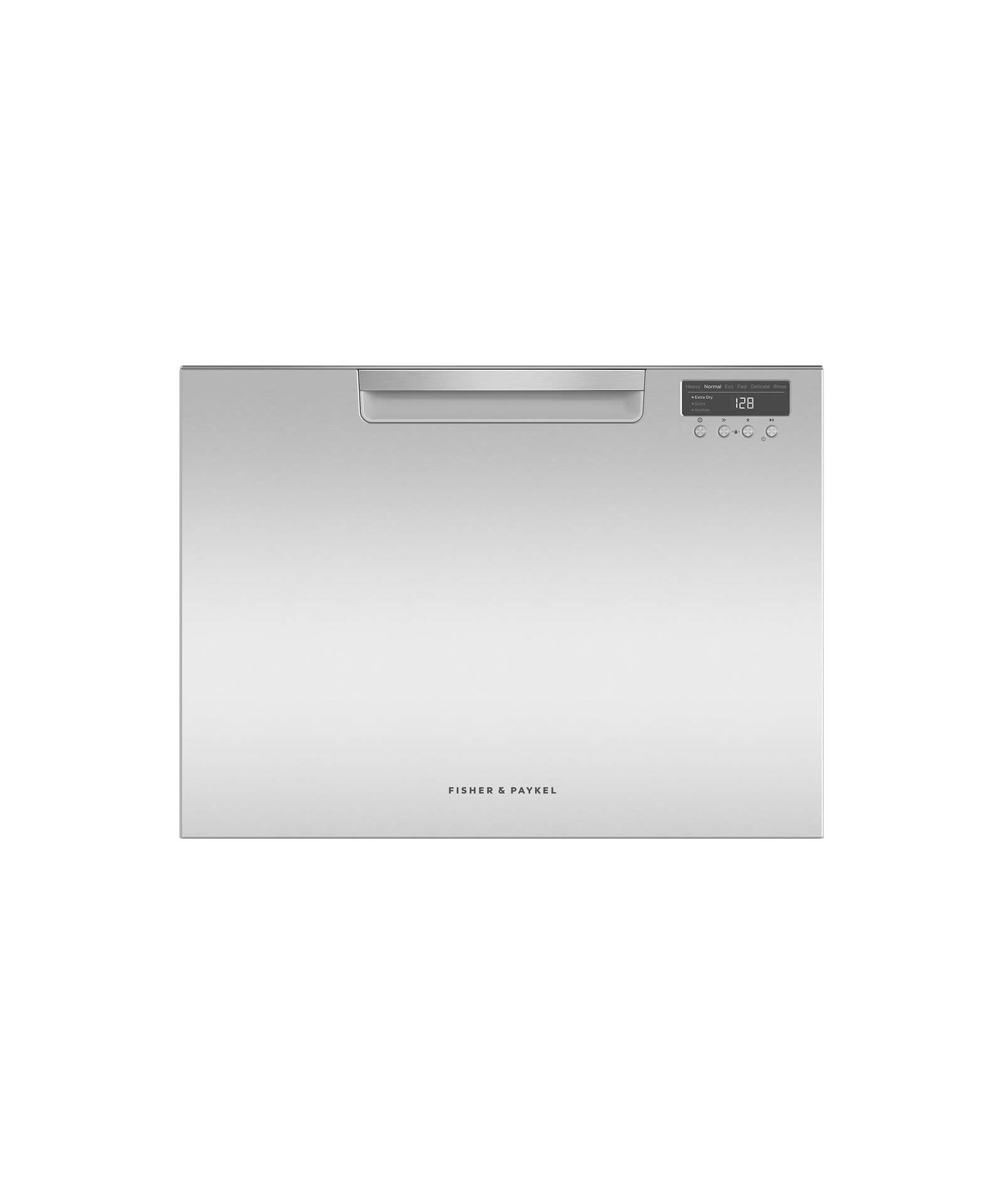 Fisher and Paykel Single DishDrawer™, 7 Place Settings, Sanitize (Tall)