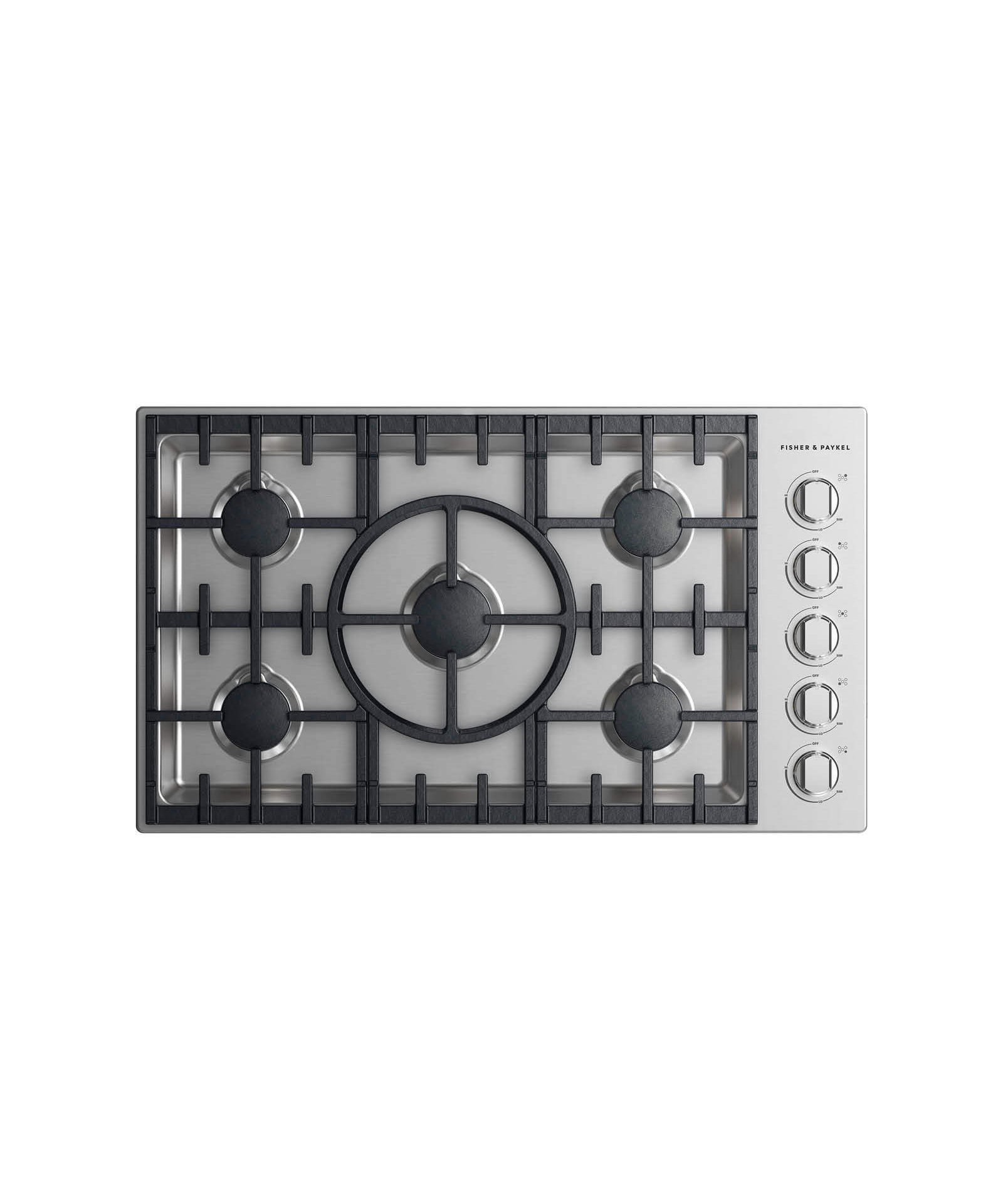 Fisher and Paykel Gas Cooktop 36", 5 burner
