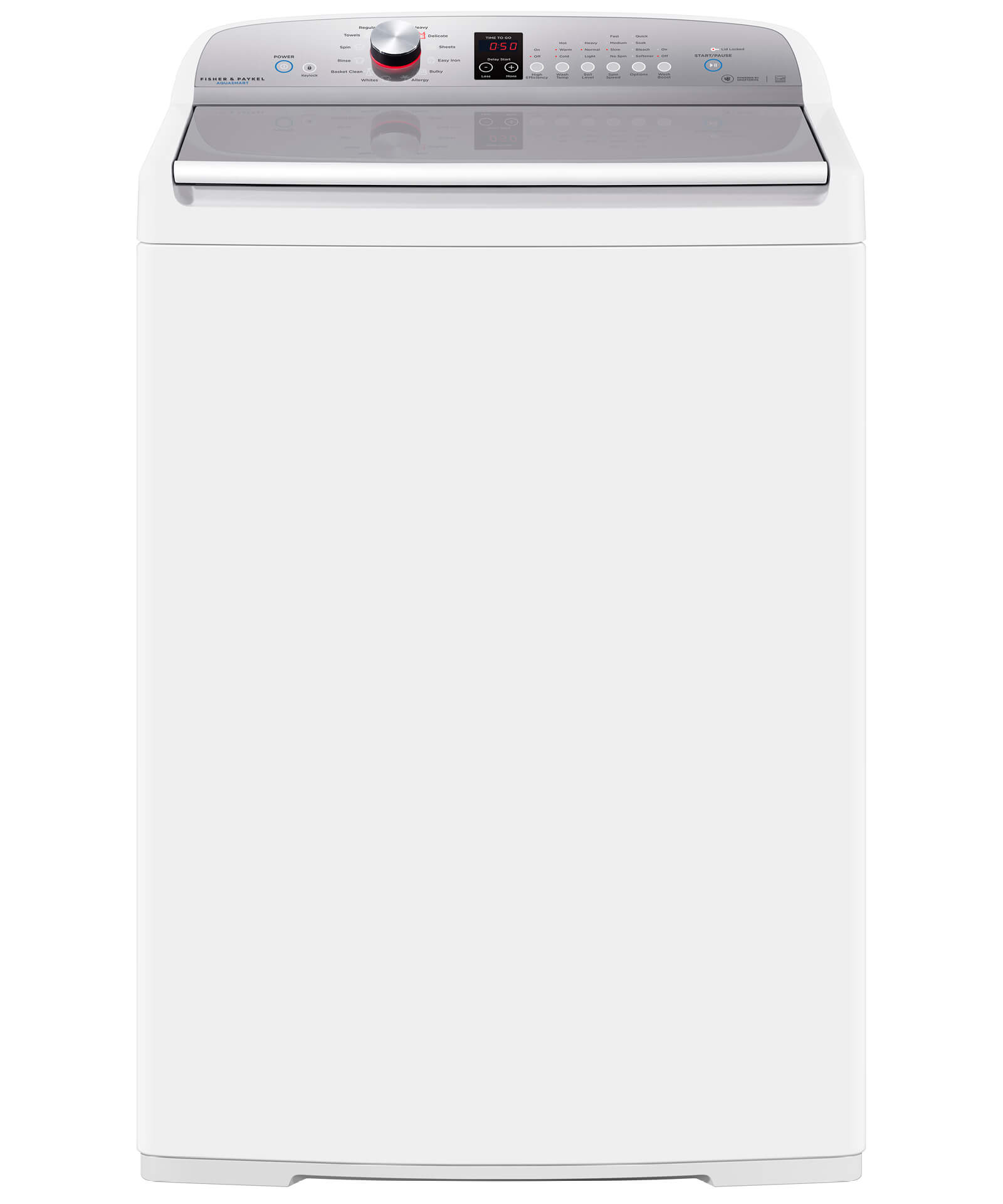 Fisher and Paykel Top Loader Washing Machine, 4 cu ft AquaSmart™