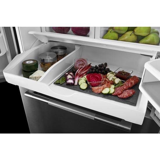 Model: JFFCF72DKL | Jenn-Air RISE 36" French Door Freestanding Refrigerator