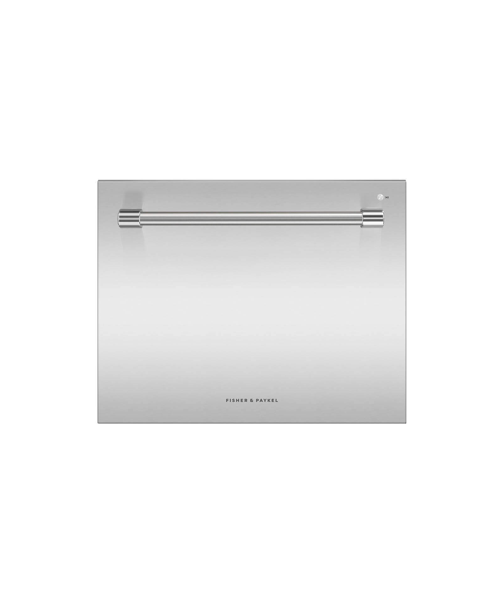 Model: DD24SV2T9_N | Fisher and Paykel 24" Single DishDrawer™ Dishwasher, 7 Place Settings, Sanitize (Tall)