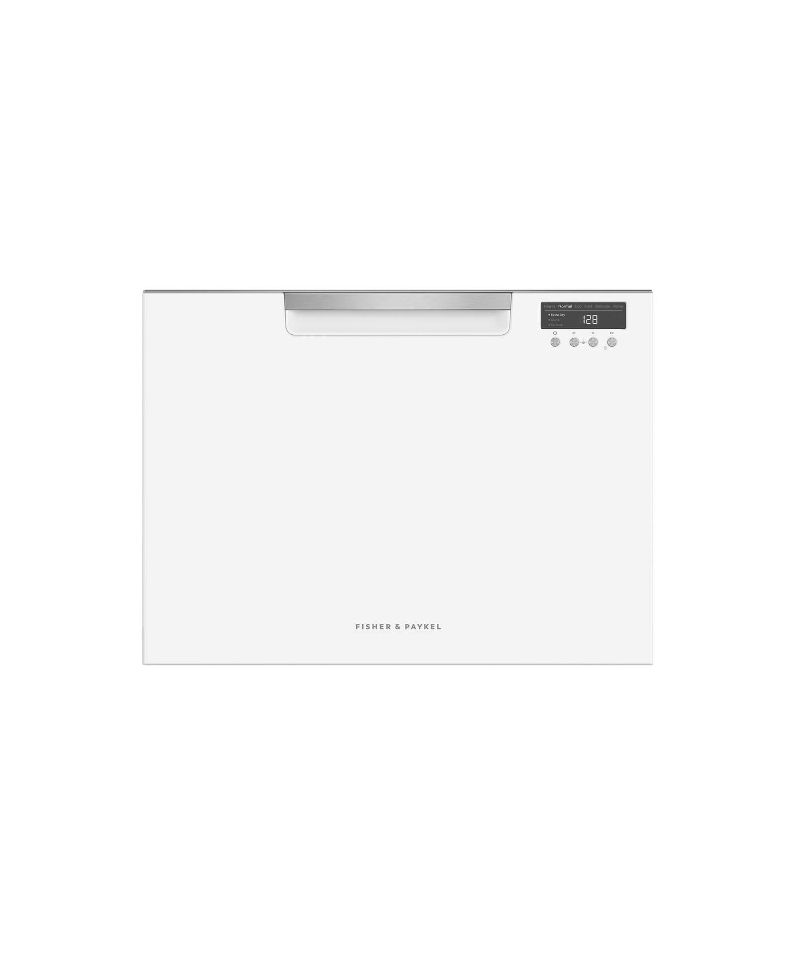 Model: DD24SCTW9_N | Fisher and Paykel Single DishDrawer™, 7 Place Settings, Sanitize (Tall)