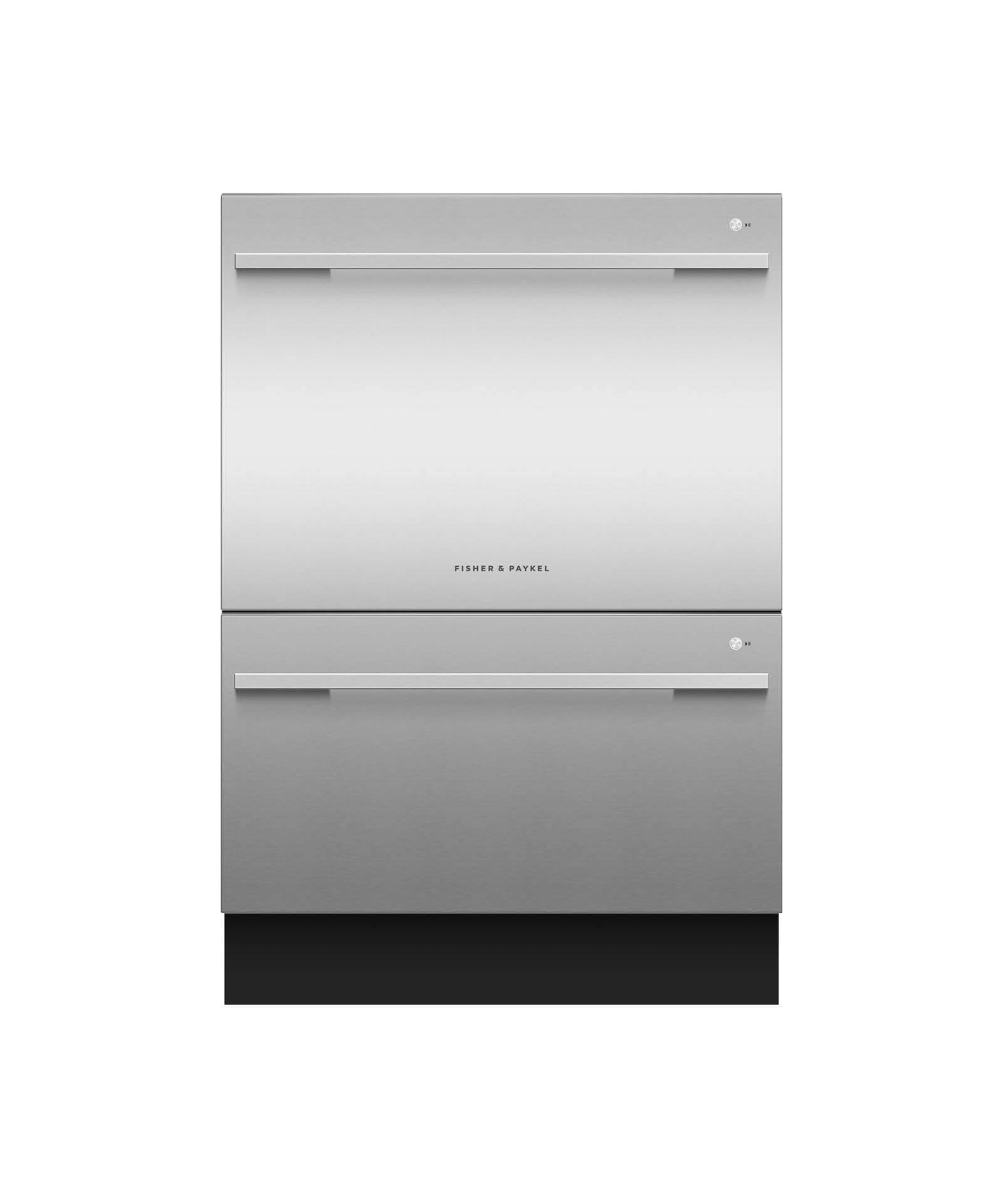Model: DD24DDFTX9_N | Fisher and Paykel Double DishDrawer™, 14 Place Settings, Sanitize (Tall)