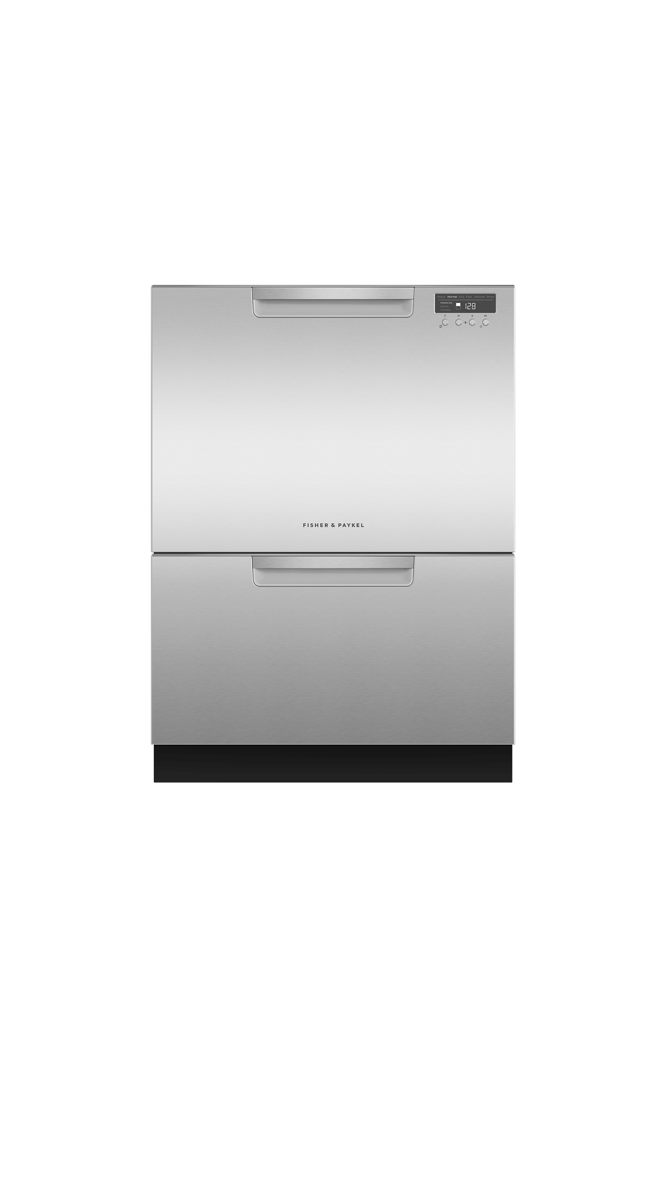 Model: DD24DCHTX9_N | Fisher and Paykel Double DishDrawer™, 14 Place Settings, Water Softener (Tall)
