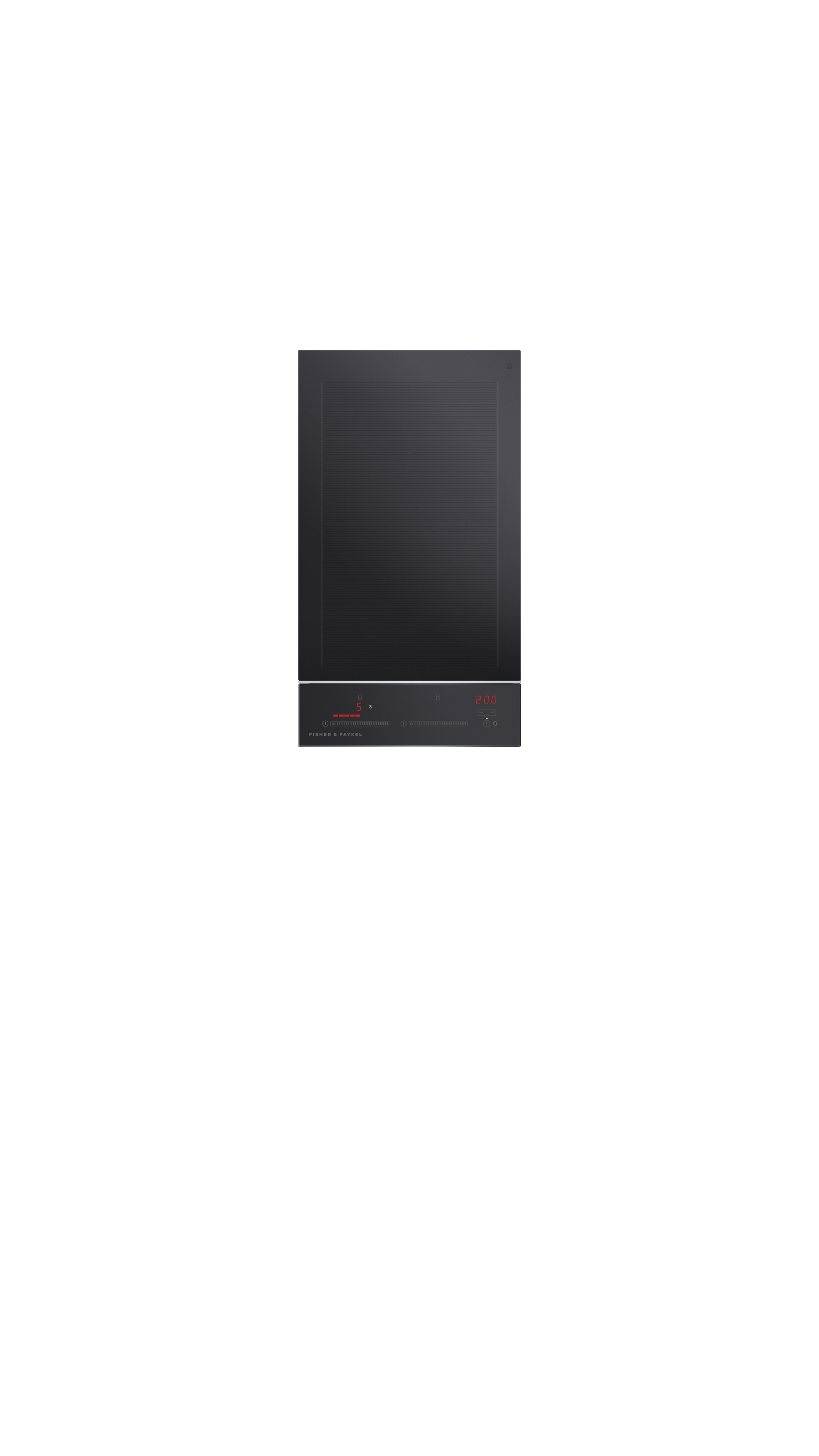 Model: CI122DTB2_N | Fisher and Paykel Induction Cooktop 12" 2 Zone with SmartZone