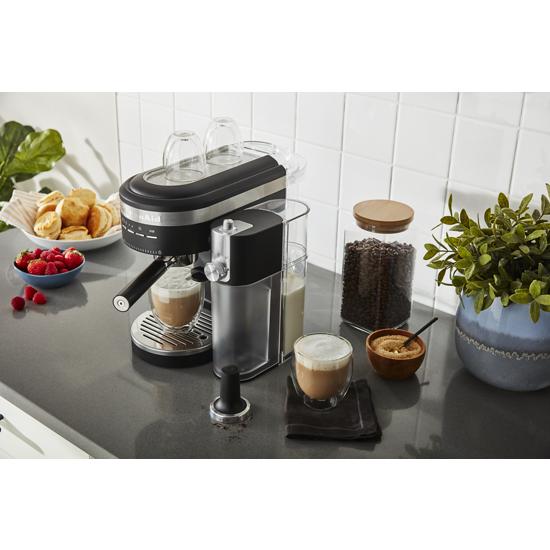 KitchenAid - KES6404DG - Semi-Automatic Espresso Machine and Automatic Milk  Frother Attachment-KES6404DG