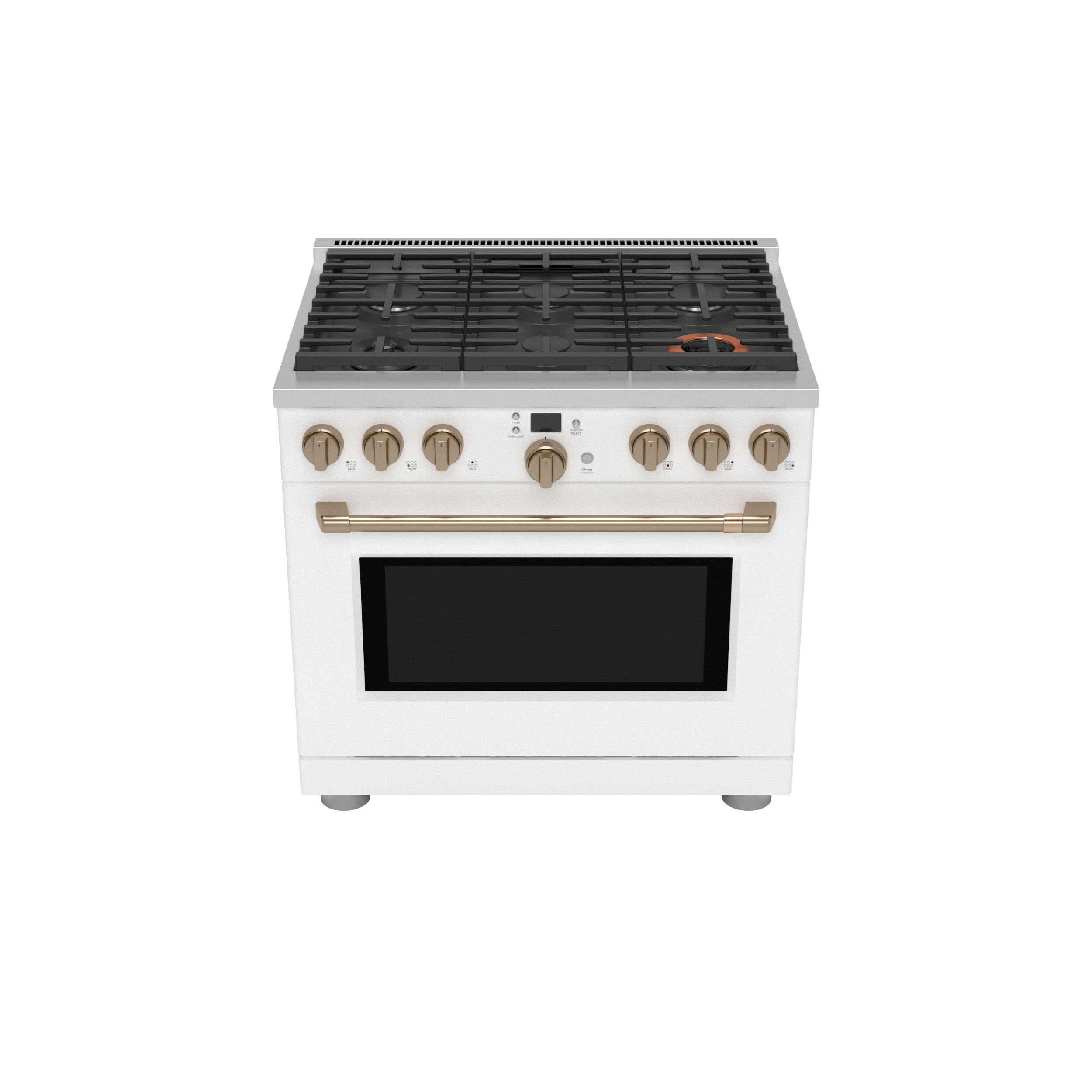 Cafe C2Y366P4TW2 Café™ 36" Smart DualFuel CommercialStyle Range