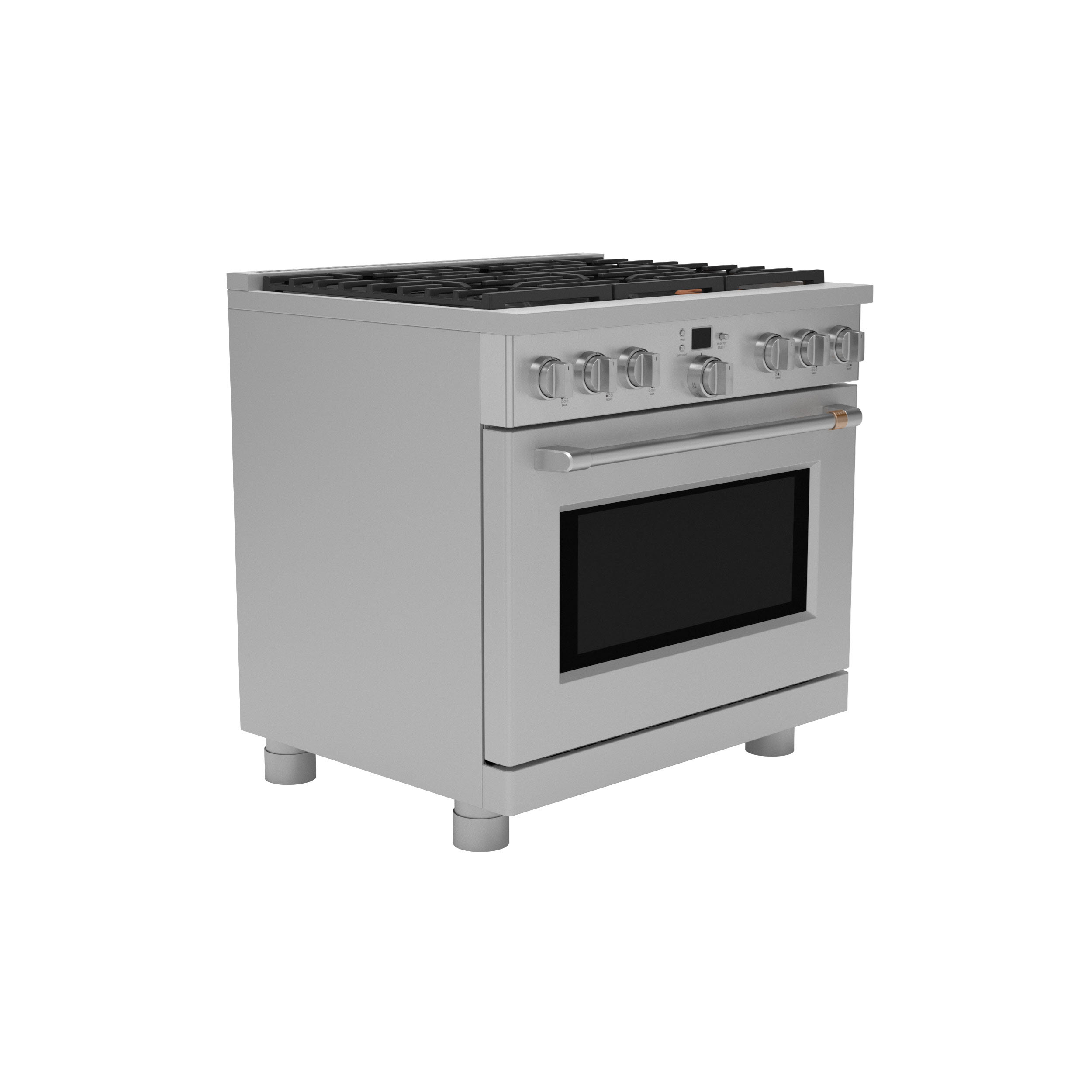 Cafe CGY366P2TS1 Café™ 36" Smart AllGas CommercialStyle Range with 6 Burners (Natural Gas