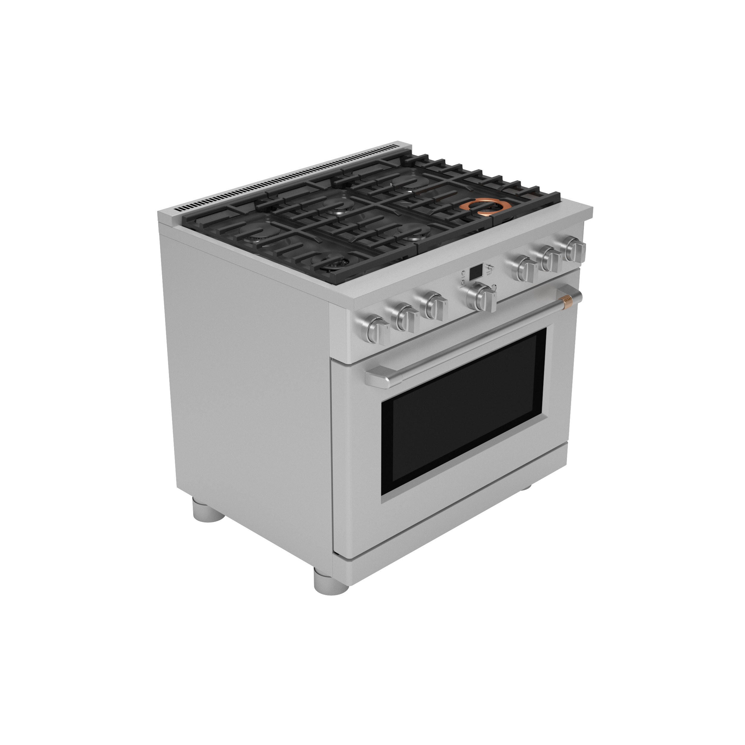Cafe CGY366P2TS1 Café™ 36" Smart AllGas CommercialStyle Range with 6 Burners (Natural Gas