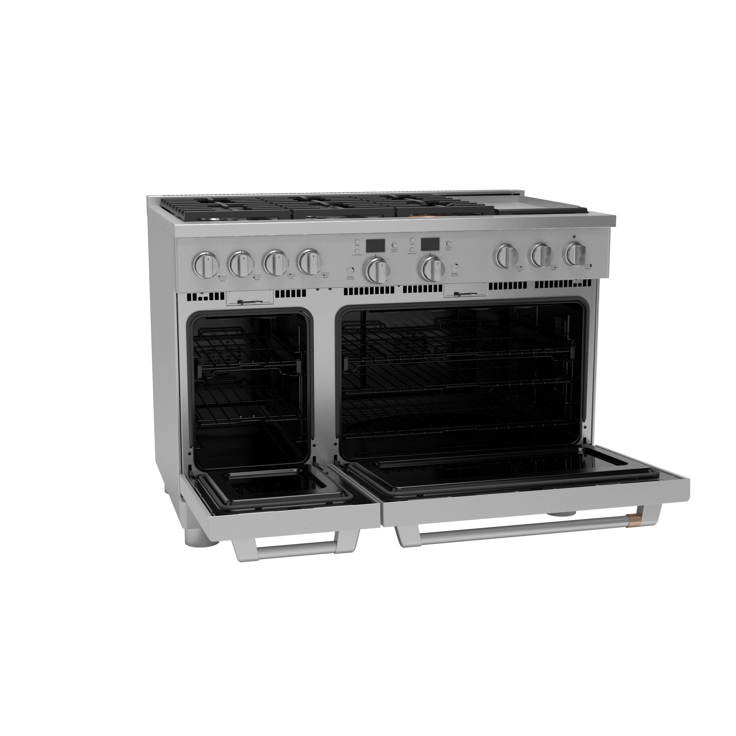 Cafe C2Y486P2TS1 Café™ 48" Smart DualFuel CommercialStyle Range