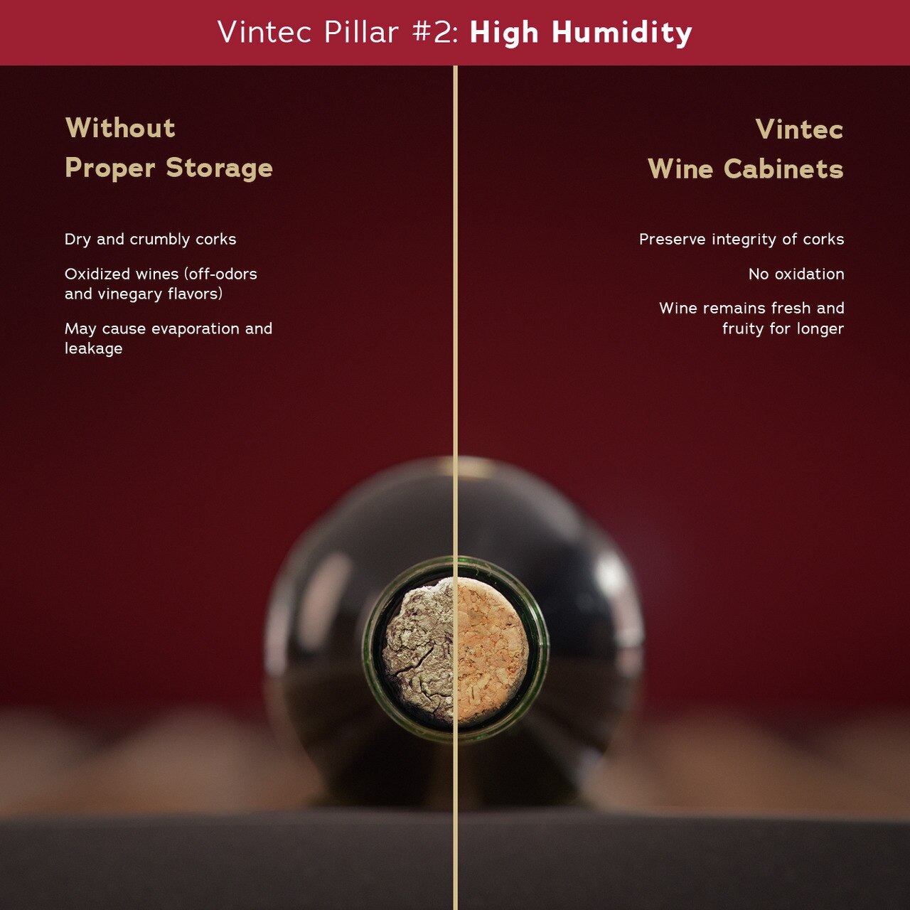 Model: VWCM201FAB | Vintec Vintec V200 Wine Cabinet