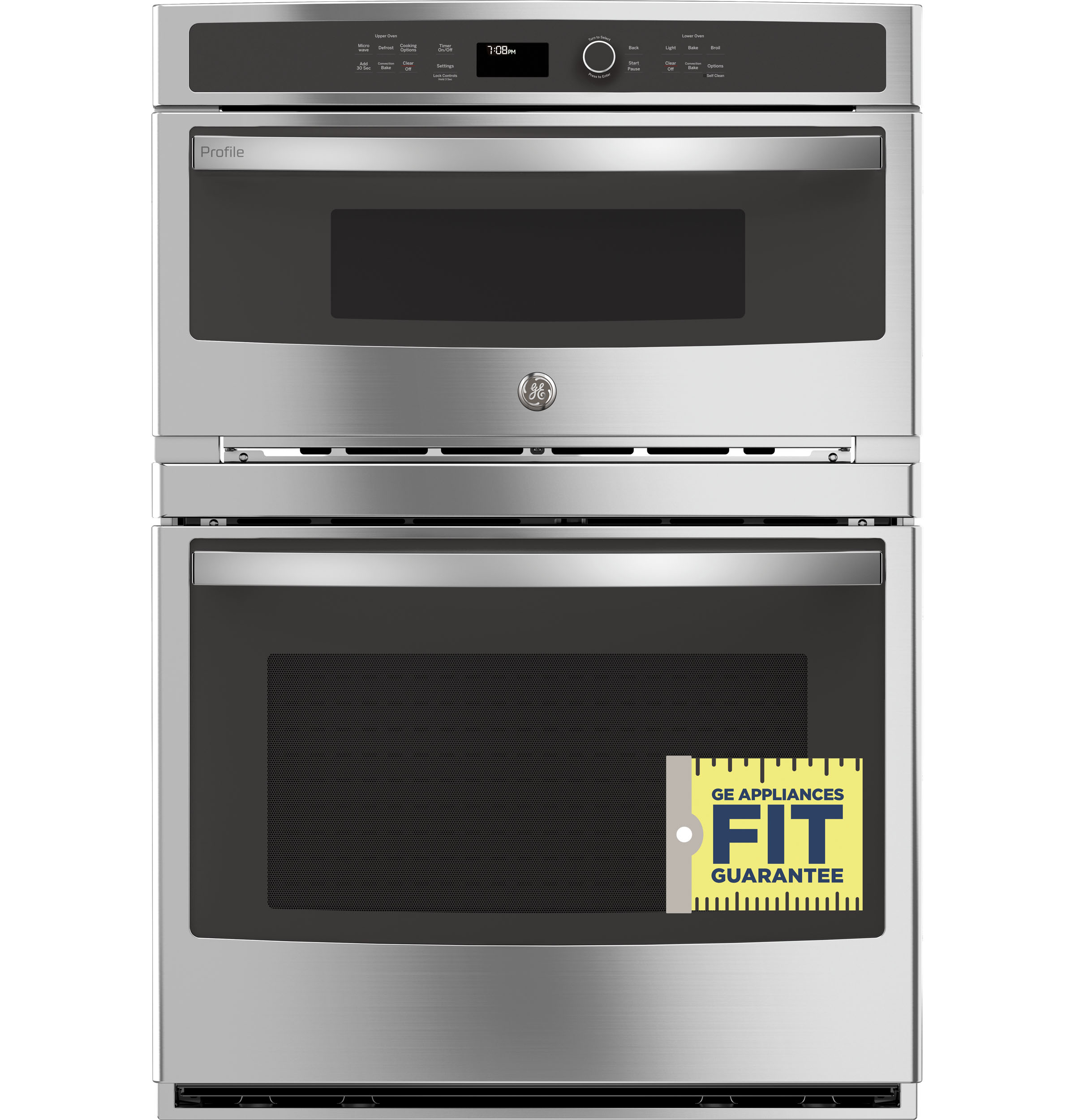 Model: PT7800SHSS | GE Profile GE Profile™ 30" Built-In Combination Convection Microwave/Convection Wall Oven
