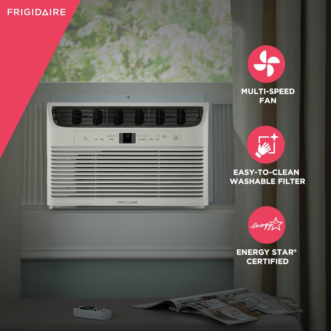 Model: FFRE063WA1 | Frigidaire 6,000 BTU Window-Mounted Room Air Conditioner