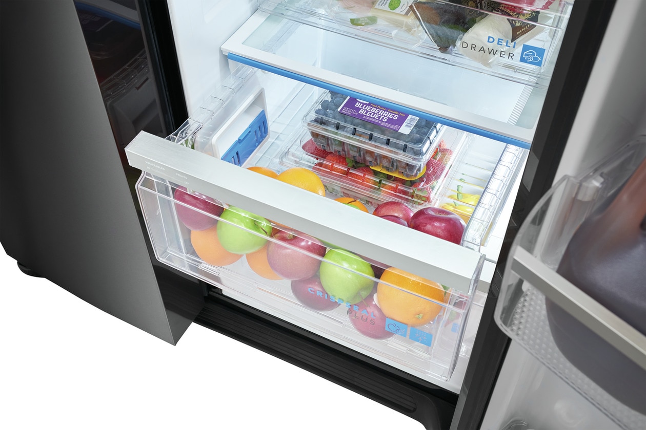 Model: GRSC2352AD | Frigidaire Gallery 22 Cu. Ft. 36" Counter Depth Side by Side Refrigerator